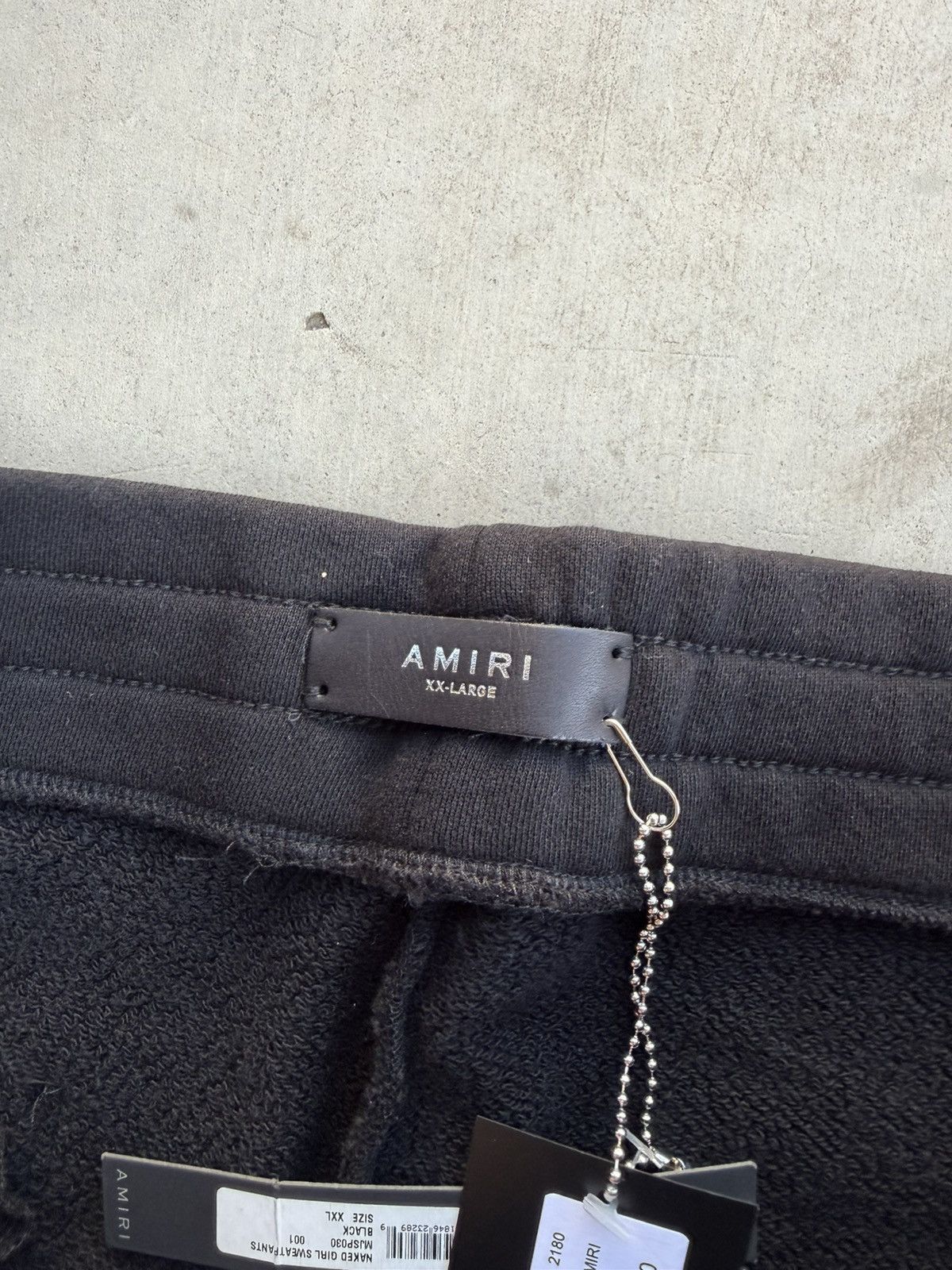 Amiri Amiri Naked Girl Sweatpants – Black (Size XXL) New With Tags Size US 38 / EU 54 - 7 Thumbnail
