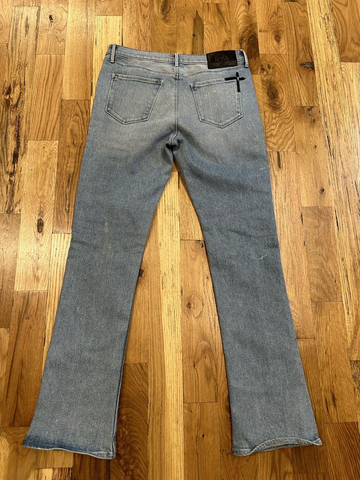 Rta RTA Padded Blue Denim Jeans Size 31 Size US 31 - 2 Thumbnail