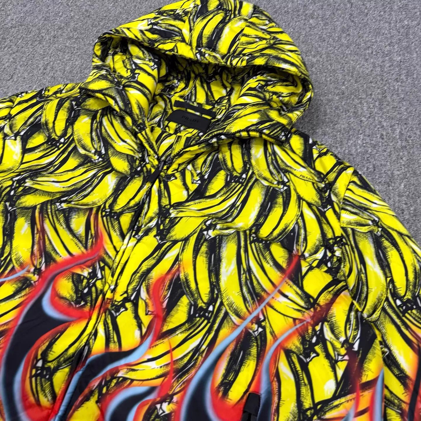 Prada Prada Flame Banana Cotton Puffer Jacket Unused M Size US M / EU 48-50 / 2 - 3 Thumbnail