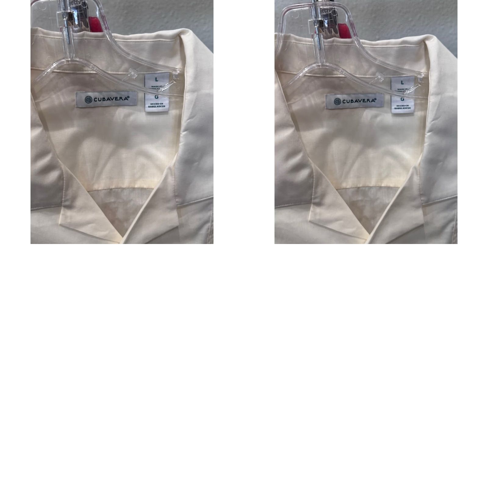 Cubavera Cubavera Shirt Embrodiered Guayabera Pocket Large L Multicolor Mens Short Sleeve Shirt Size US L / EU 52-54 / 3 - 8 Thumbnail