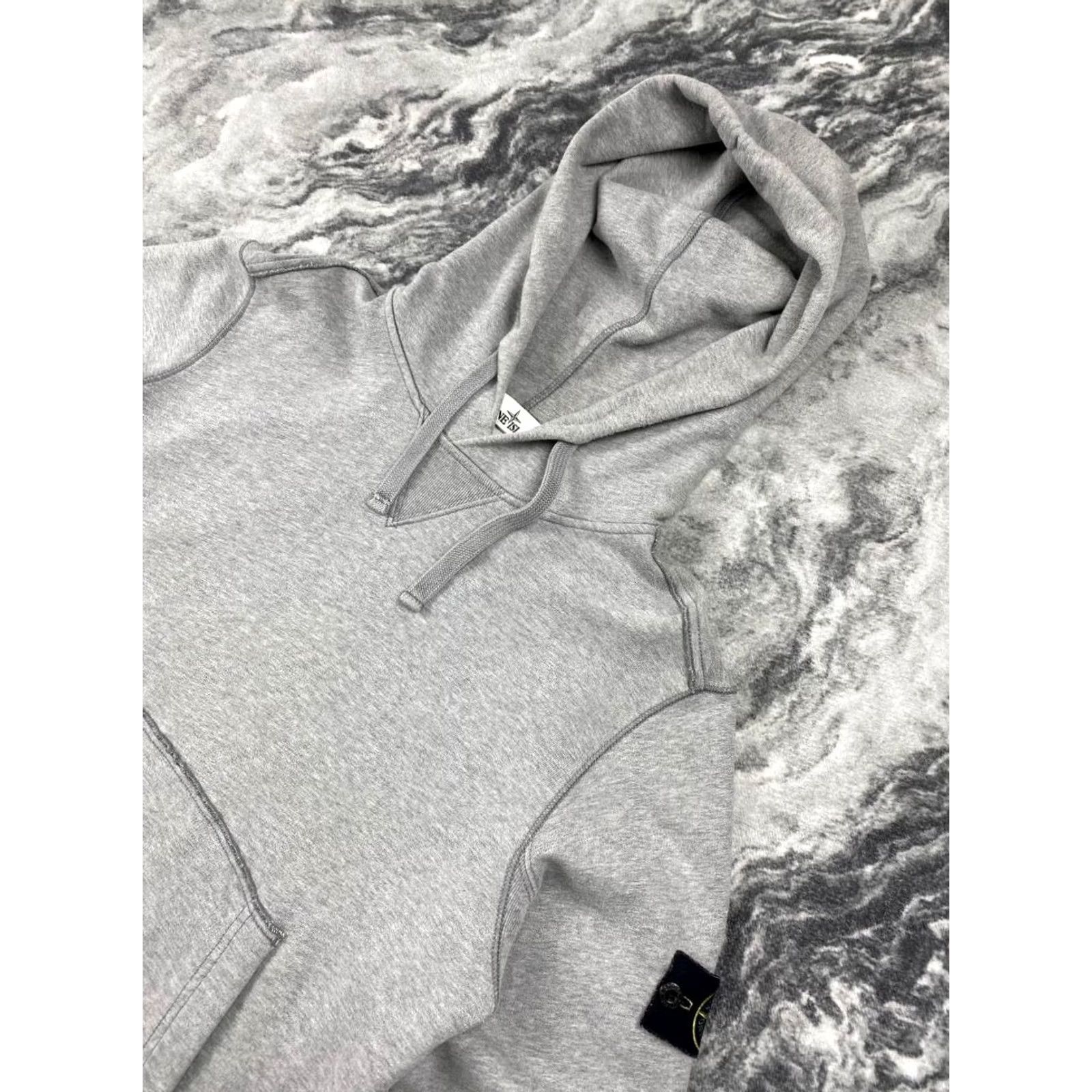 Stone Island Stone Island Hoodie Men M Gray Hooded Pullover Fleece Cotton Size US M / EU 48-50 / 2 - 3 Thumbnail