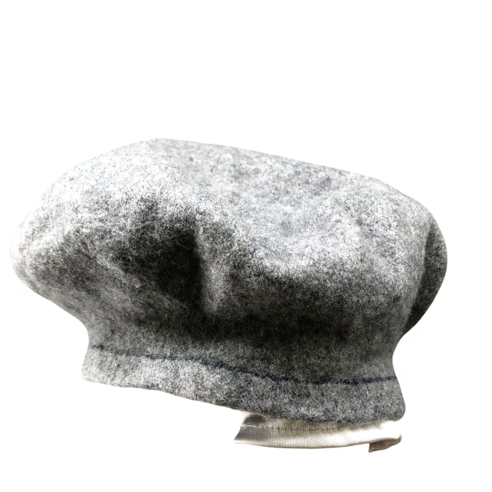 FELT Epoch Hats Beret Hat Womens One Size Gray Felt 100% Wool Size ONE SIZE - 3 Thumbnail