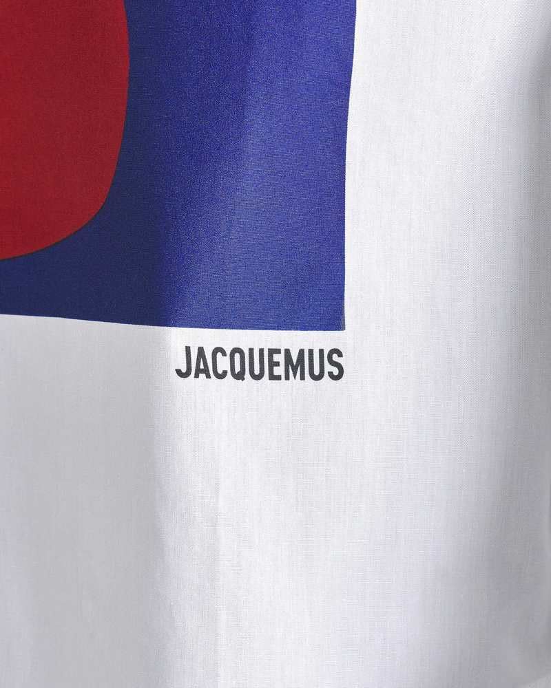 Jacquemus o1h1sh10624 Simon Shirt in White Size US L / EU 52-54 / 3 - 4 Thumbnail