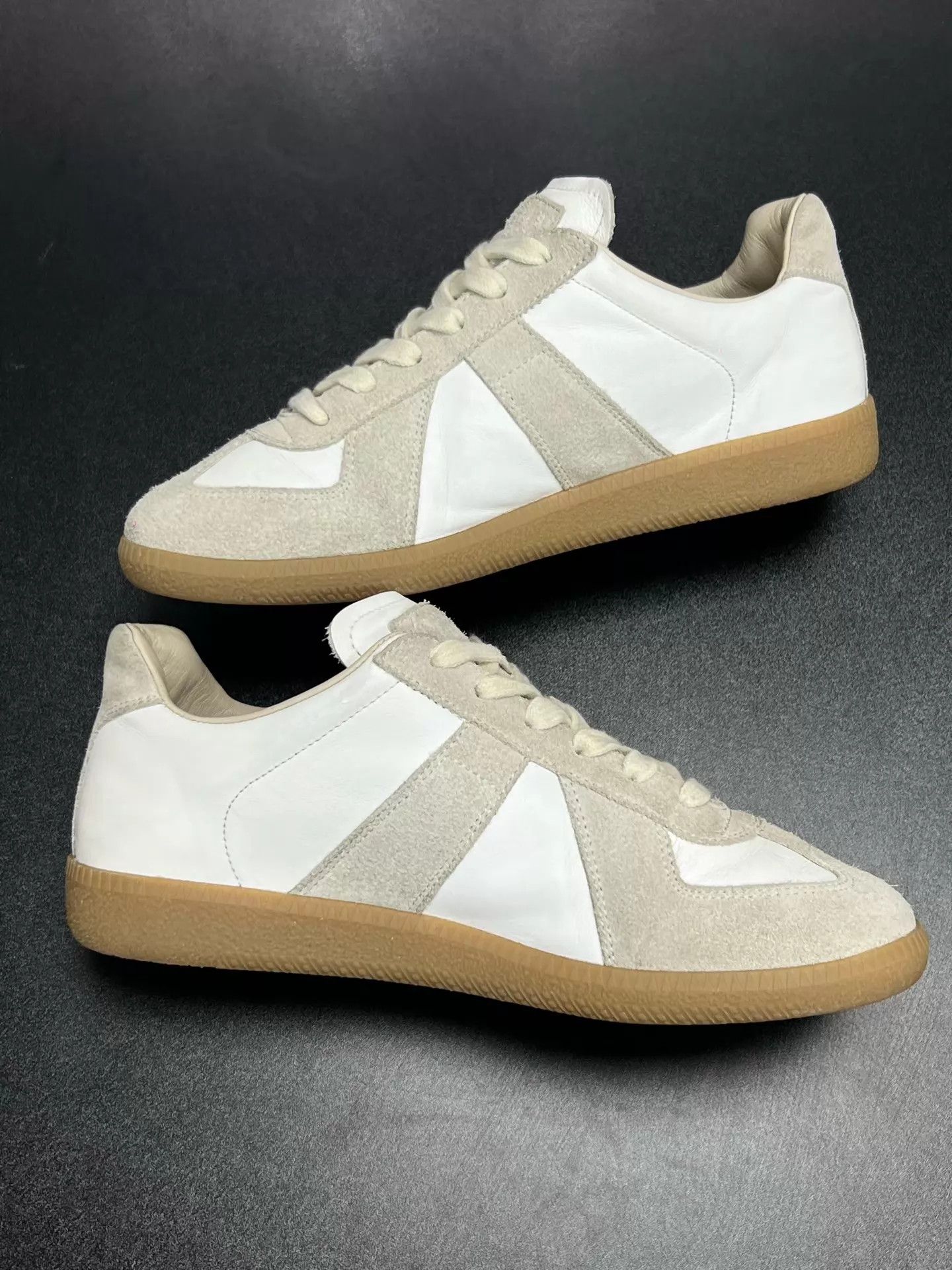 Maison Margiela Maison Margiela Replica Low Top Gray/White 36 Like New Size US 5.5 / IT 35.5 - 6 Thumbnail