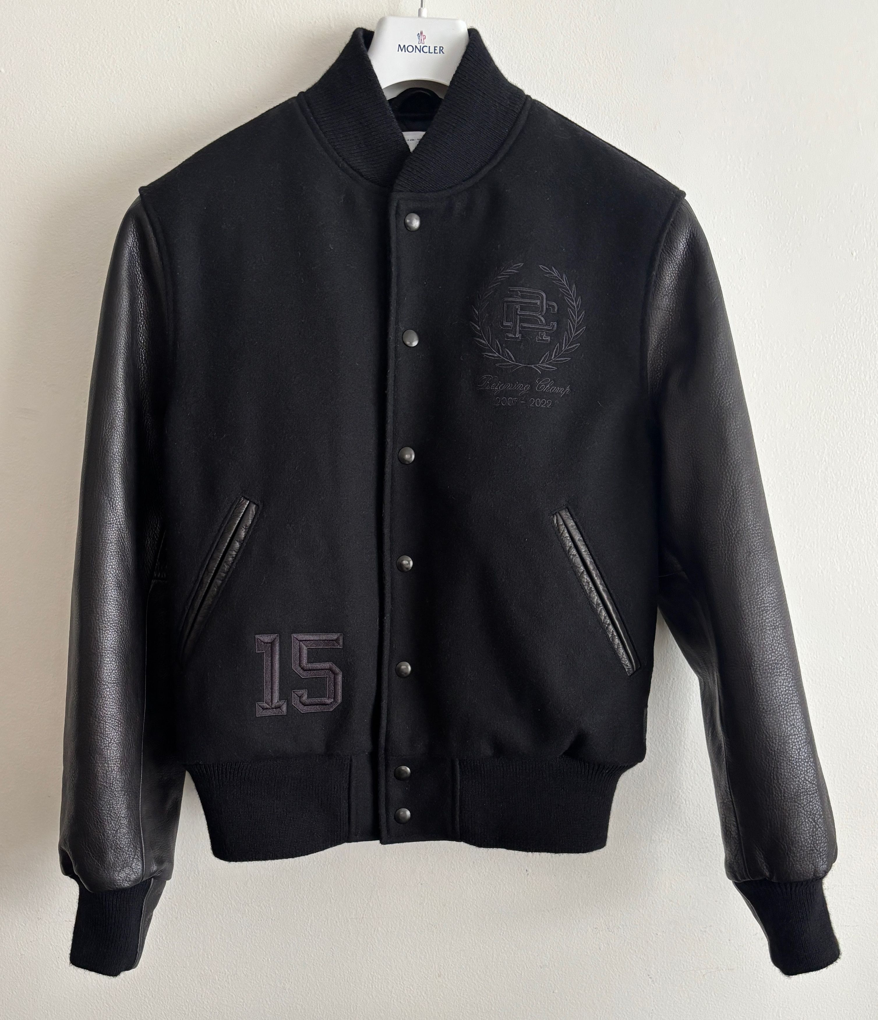 Golden Bear $850 Reigning Champ Leather Wool Varsity Jacket -S /M Size US M / EU 48-50 / 2 - 1 Thumbnail