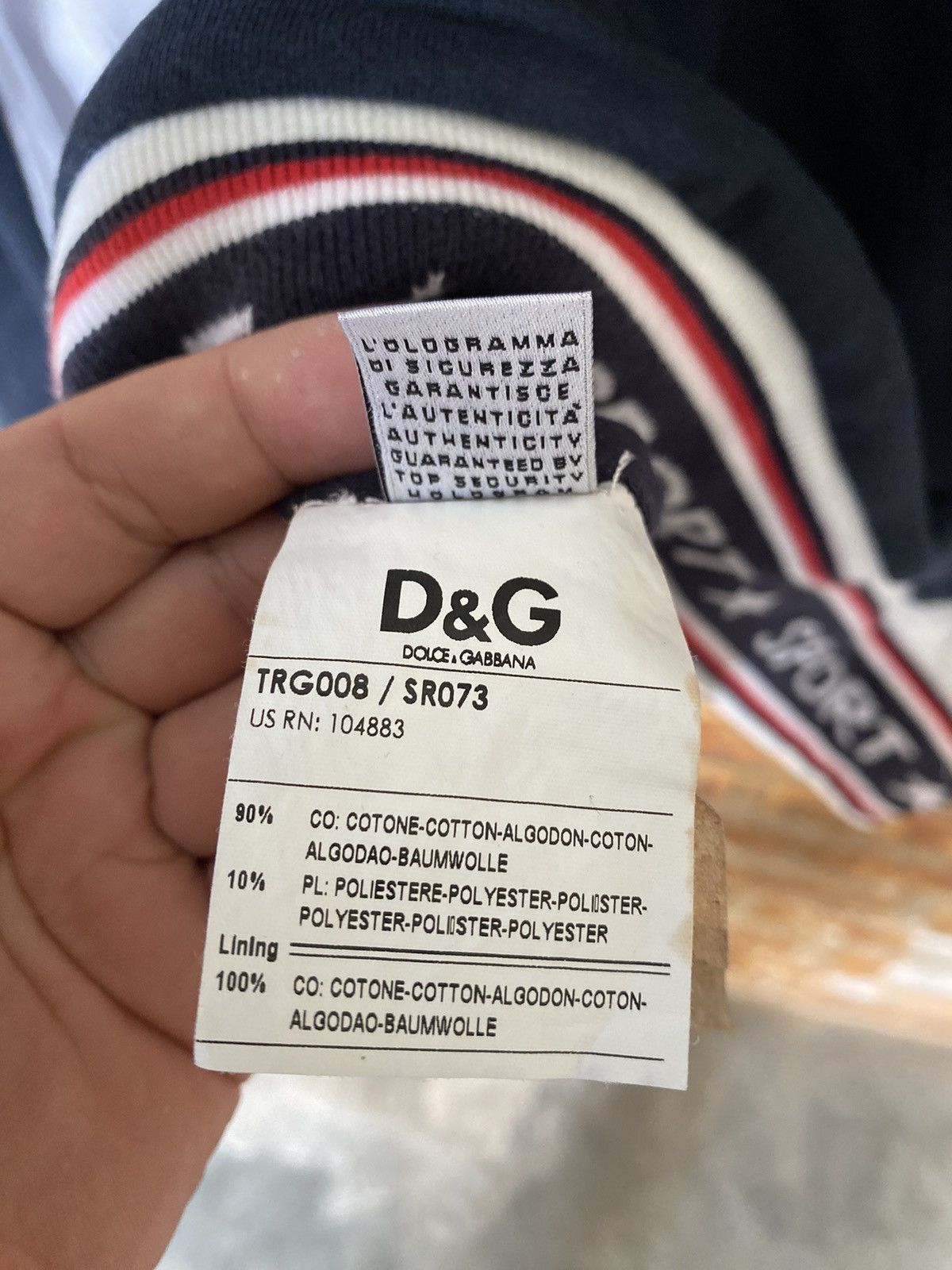 Dolce & Gabbana Vtg DG sport Hem detailing Size US M / EU 48-50 / 2 - 15 Thumbnail