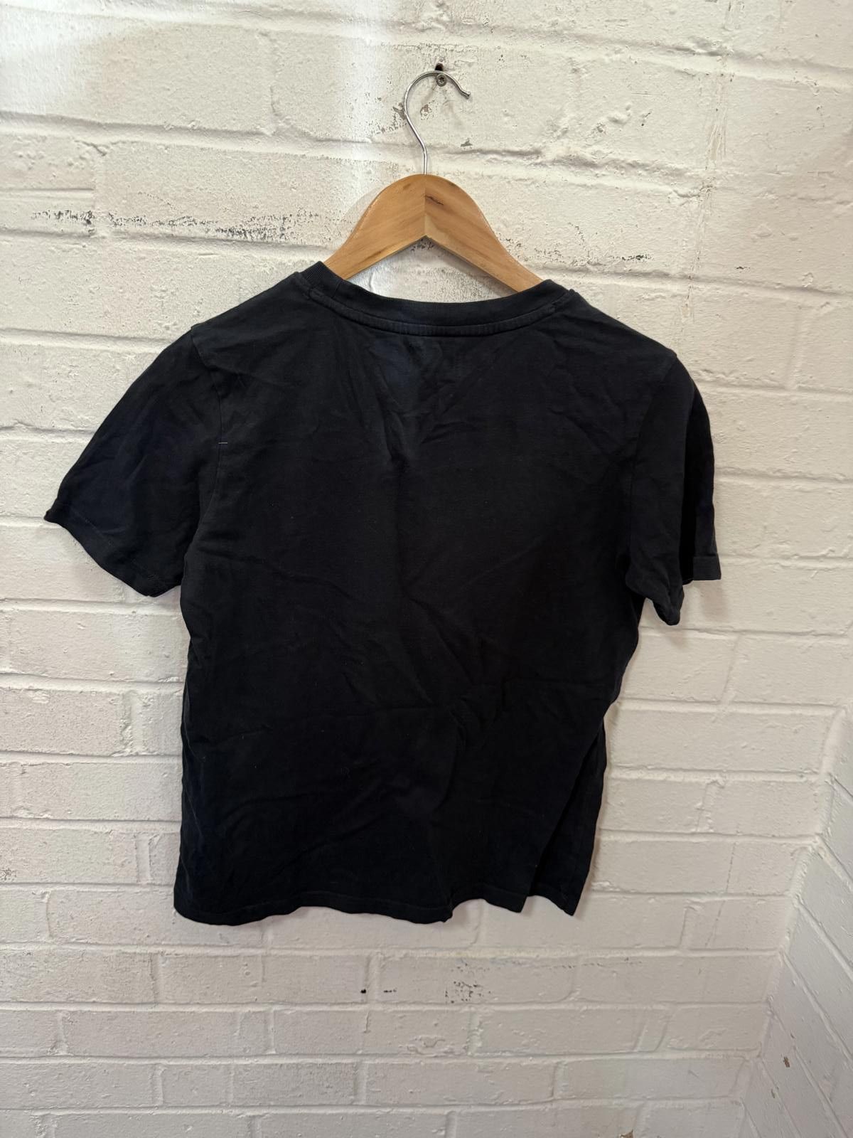Superdry SuperDry Vintage Black Graphic T-Shirt with Tiger Print Size ONE SIZE - 4 Thumbnail