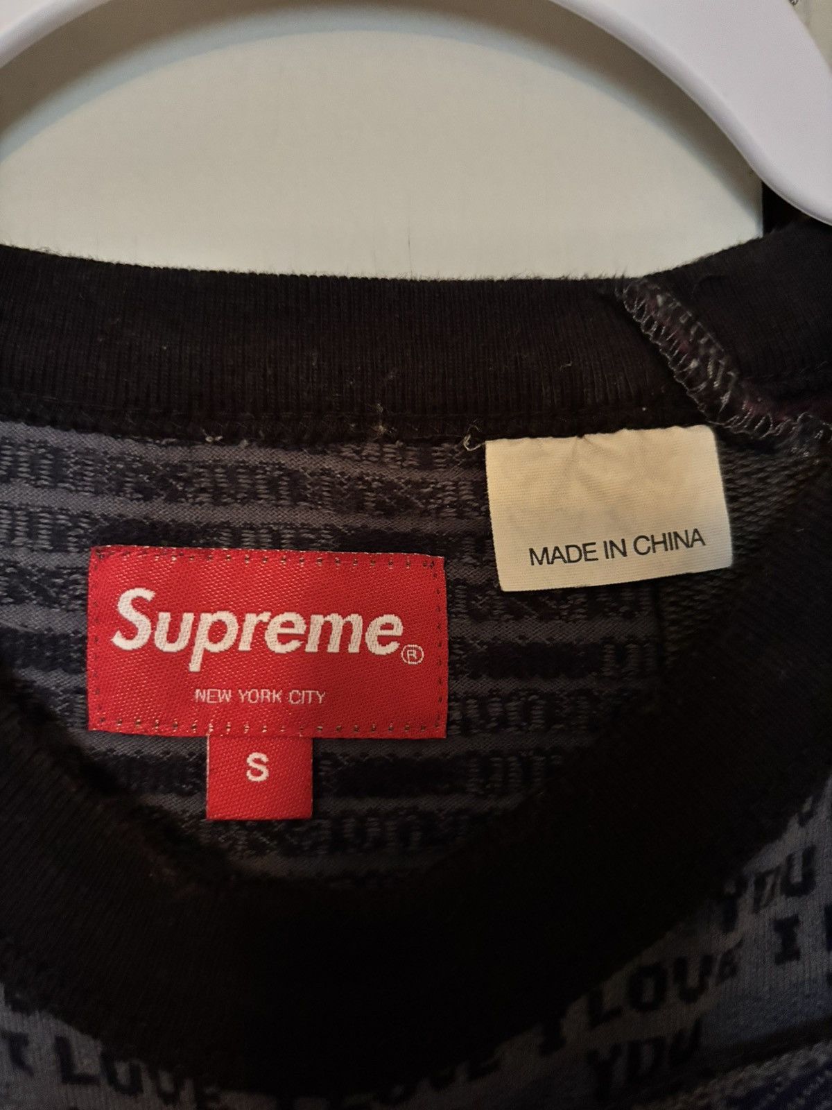 Supreme Supreme Patchwork Jacquard Long-sleeve Top Size US S / EU 44-46 / 1 - 8 Thumbnail