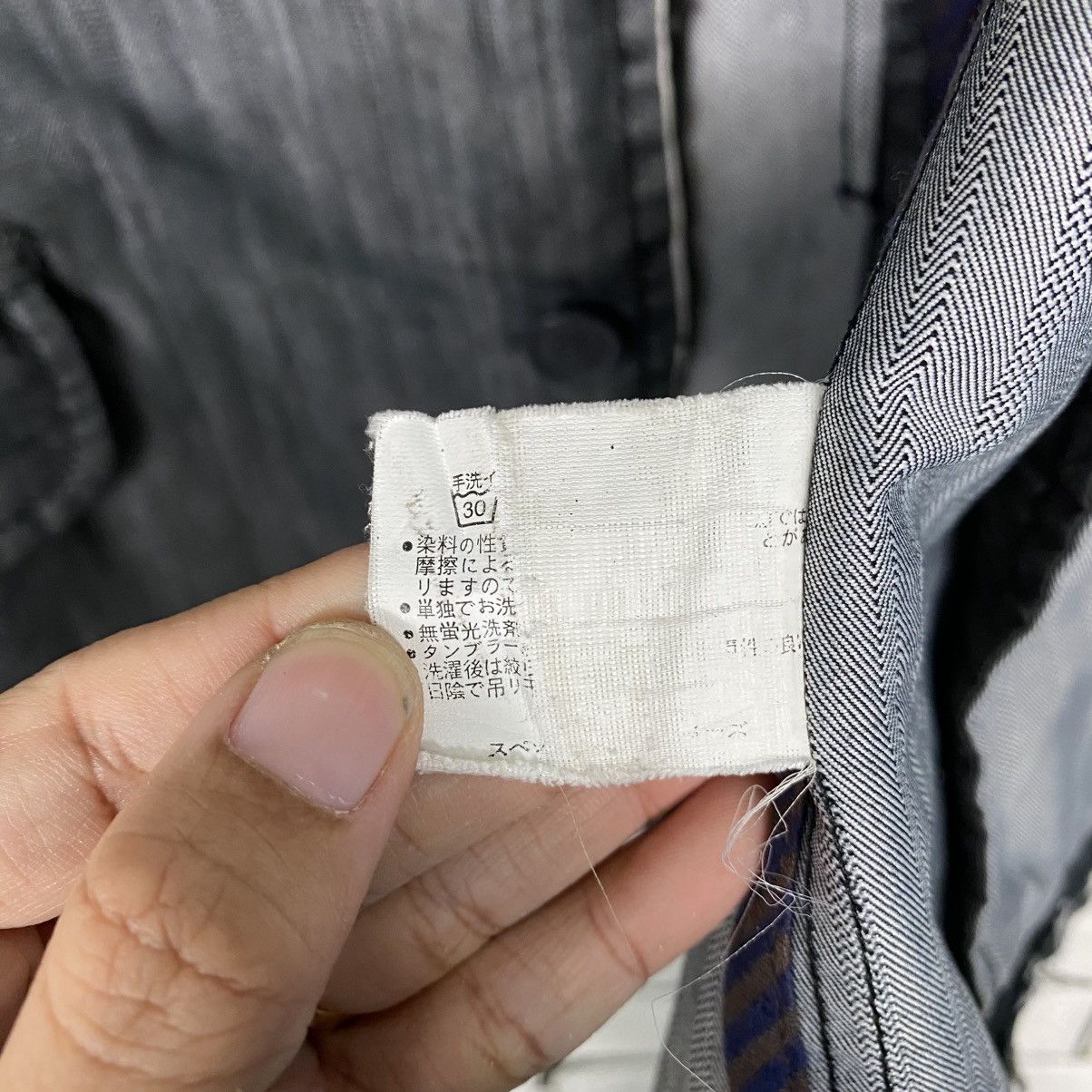 Japanese Brand 📌Vintage Hickory Chore Striped Jacket Otarie Issey Miyake Size US L / EU 52-54 / 3 - 20 Thumbnail