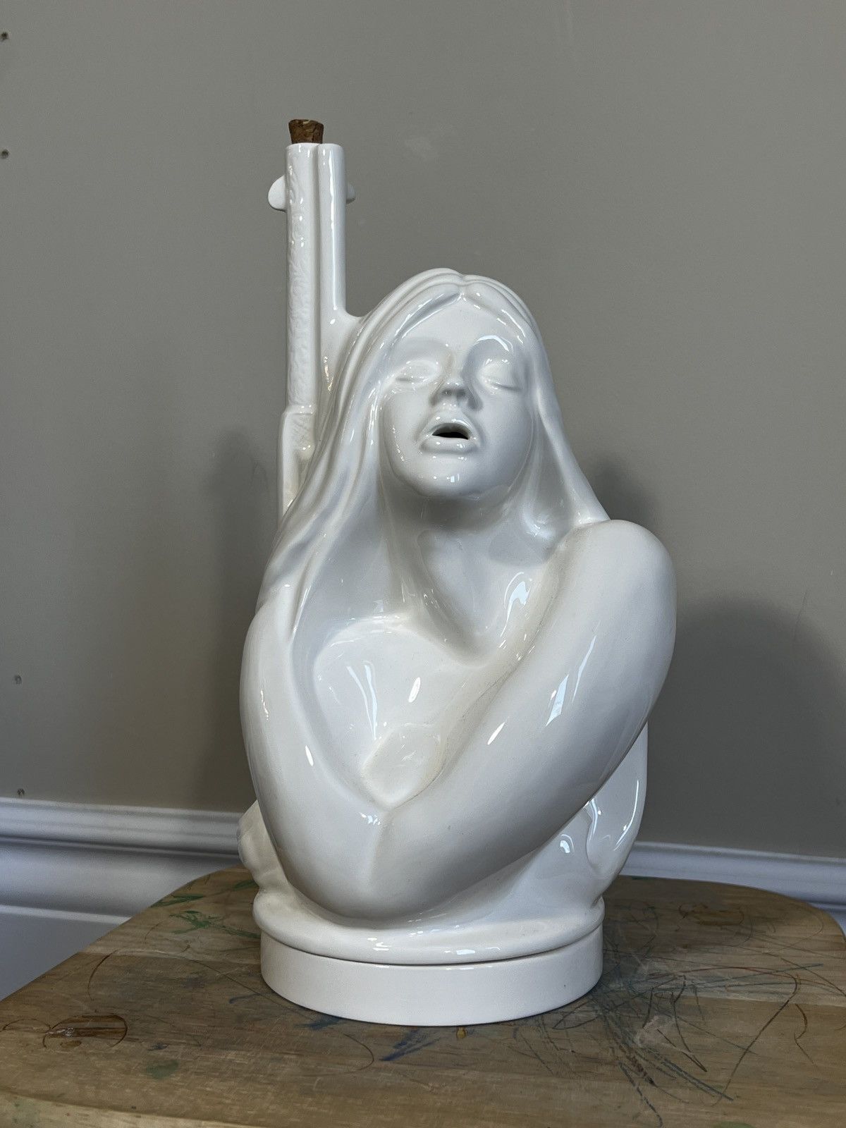 NEIGHBORHOOD Booze White Blondie Incense Chamber Made in