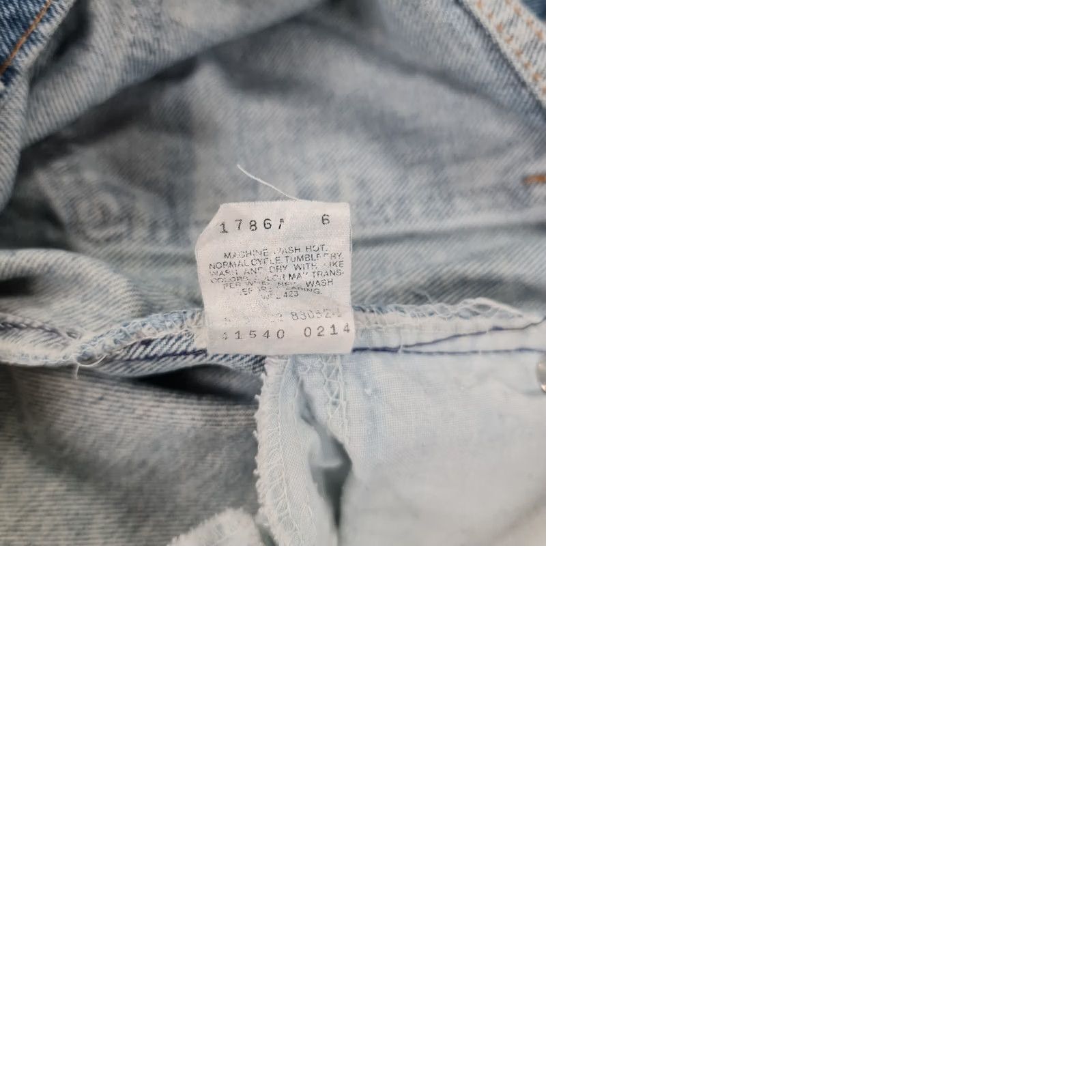 Levi's VINTAGE Levi's 540 Jeans Mens 48x27 Relaxed Fit Blue USA 90s Denim Cotton Zip Fly Straight Regular N/A Size US 32 / EU 48 - 9 Thumbnail