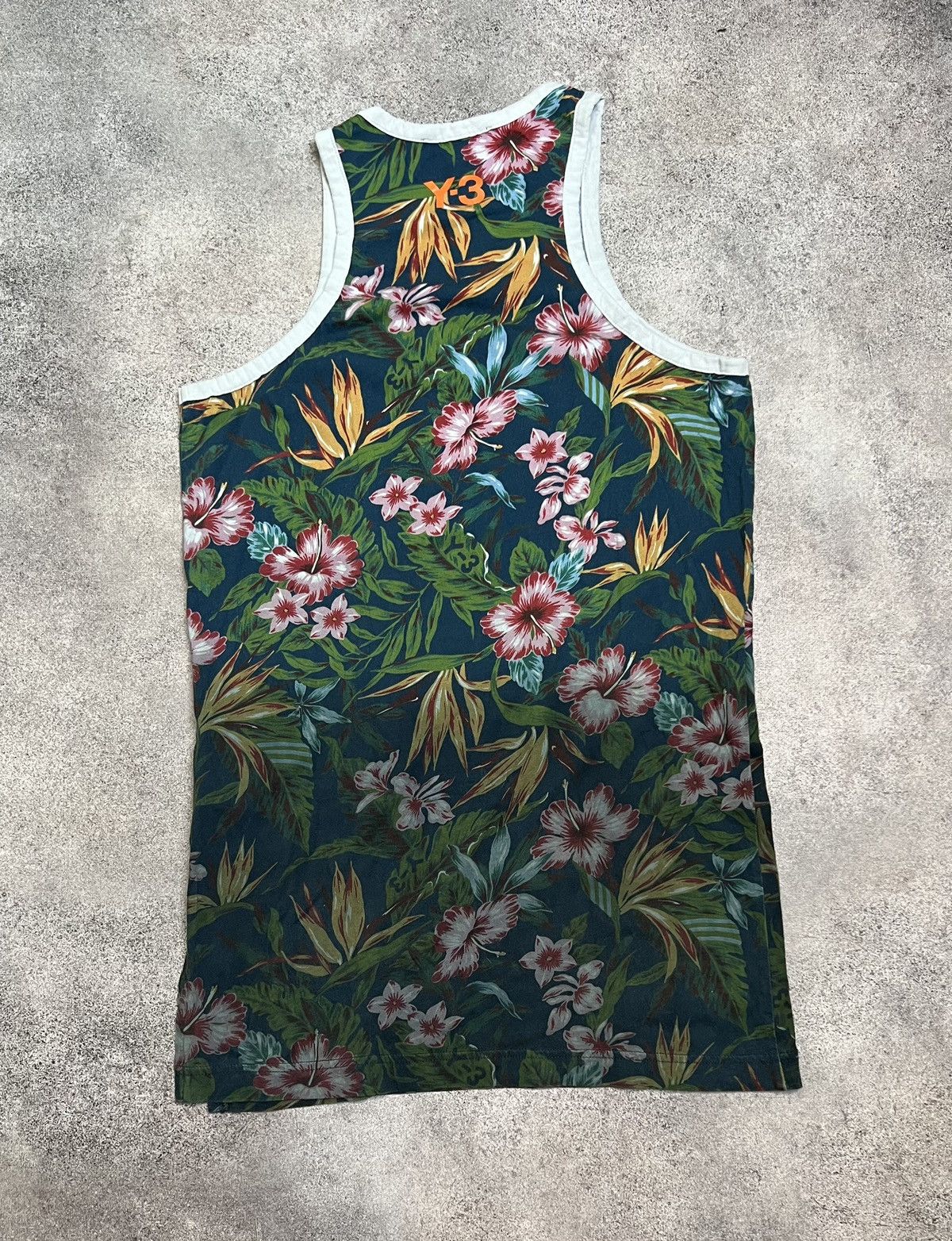 Adidas × Y-3 × Yohji Yamamoto Y-3 Yohji Yamamoto Adidas floral tank top Size US XS / EU 42 / 0 - 8 Thumbnail