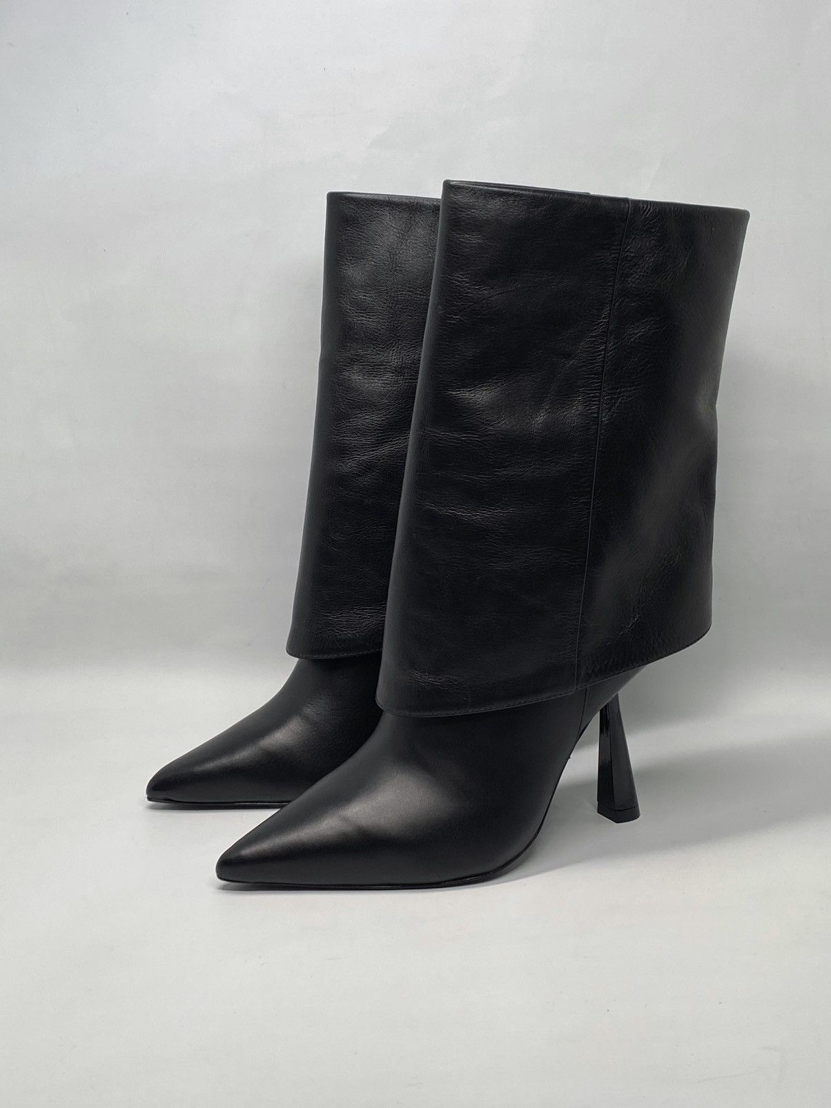 Other Black Suede Studio Cecille Leather Ankle Boots size 39 Size US 9 / IT 39 - 5 Thumbnail