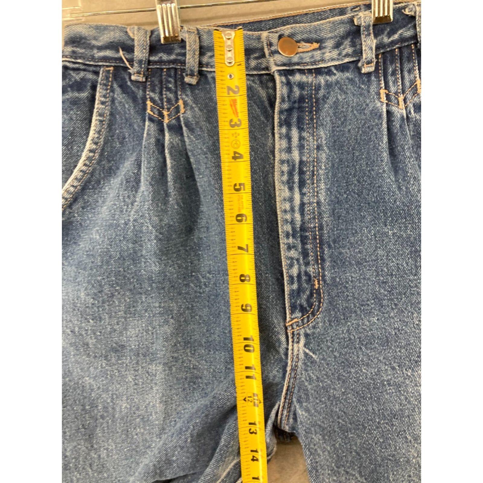 Vintage Boca Chica Womens Jeans 12 MIS USA MADE Pleated Hi Rise Mom Vintage Size 34" / US 12 / IT 48 - 4 Thumbnail