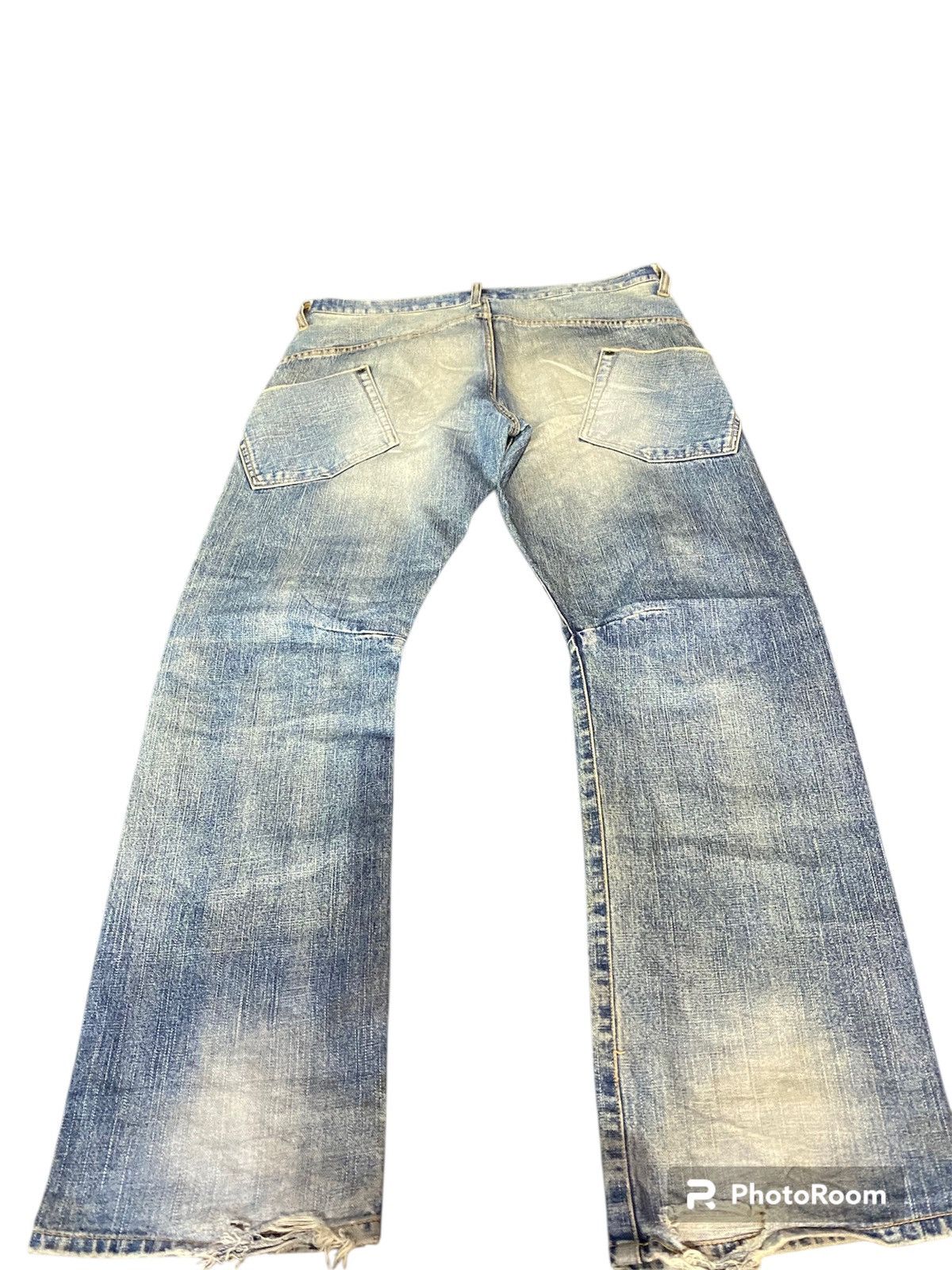 Japanese Brand Japan 🇯🇵 EXHIBITIONIST selvedge Size US 35 - 2 Thumbnail