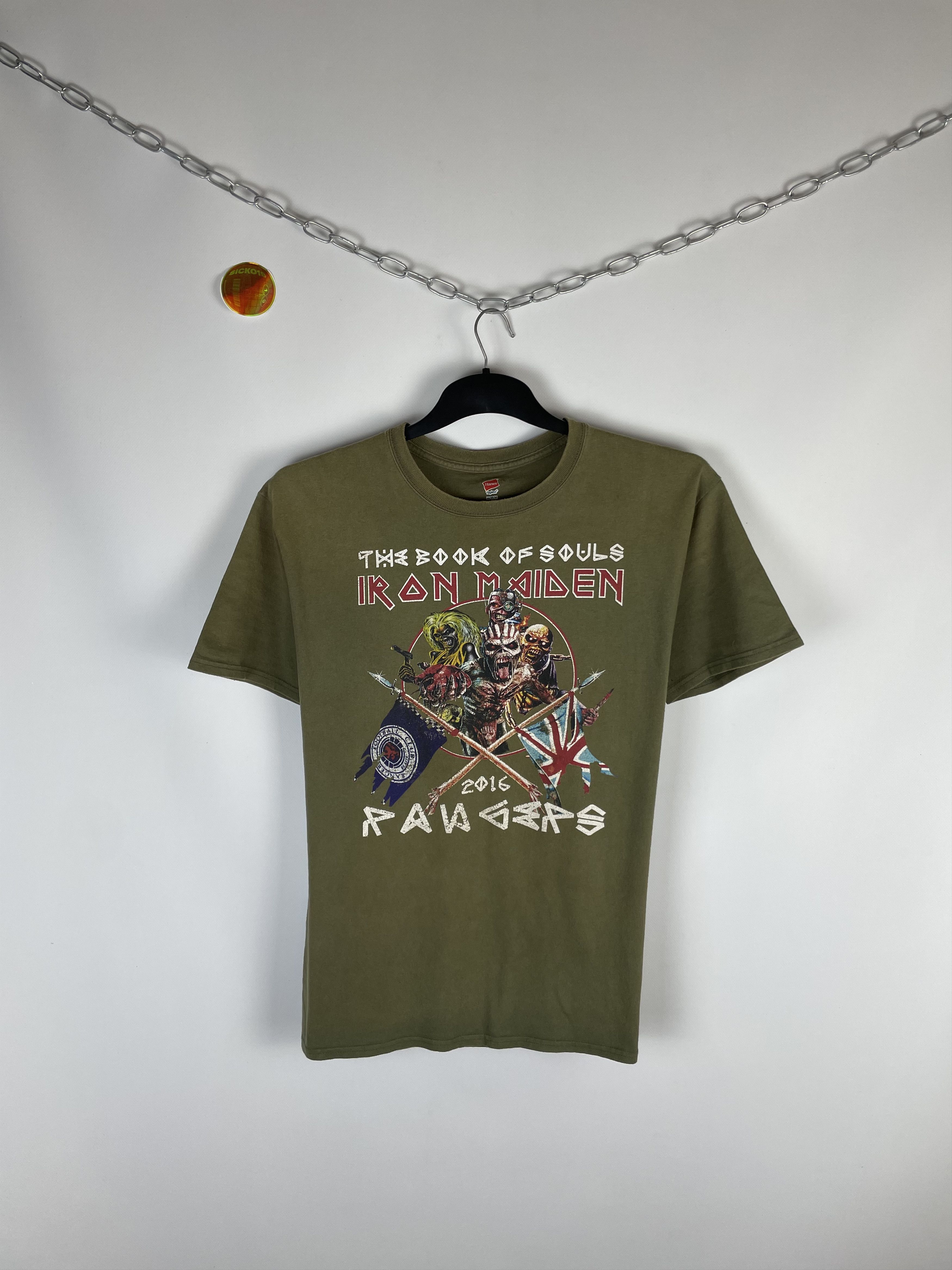 Band Tees × Iron Maiden × Vintage 2016 Iron Maiden T-Shirt tour Size US M / EU 48-50 / 2 - 1 Thumbnail