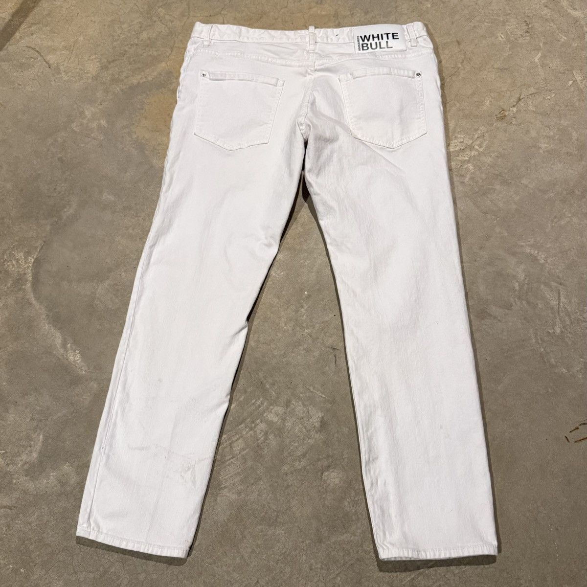 Dsquared2 Dsquared2 White Bull Cool Guy Logo Denim Jeans Size US 40 / EU 56 - 8 Thumbnail