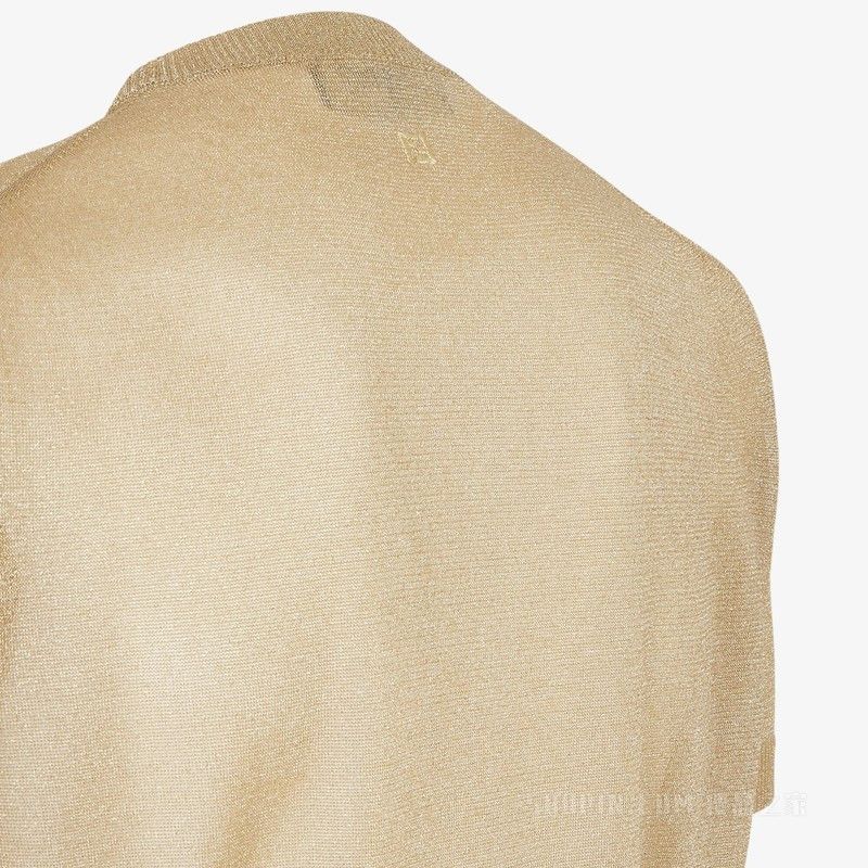 Fendi o1s1wg111125 Pullover in Golden Size US M / EU 48-50 / 2 - 3 Thumbnail
