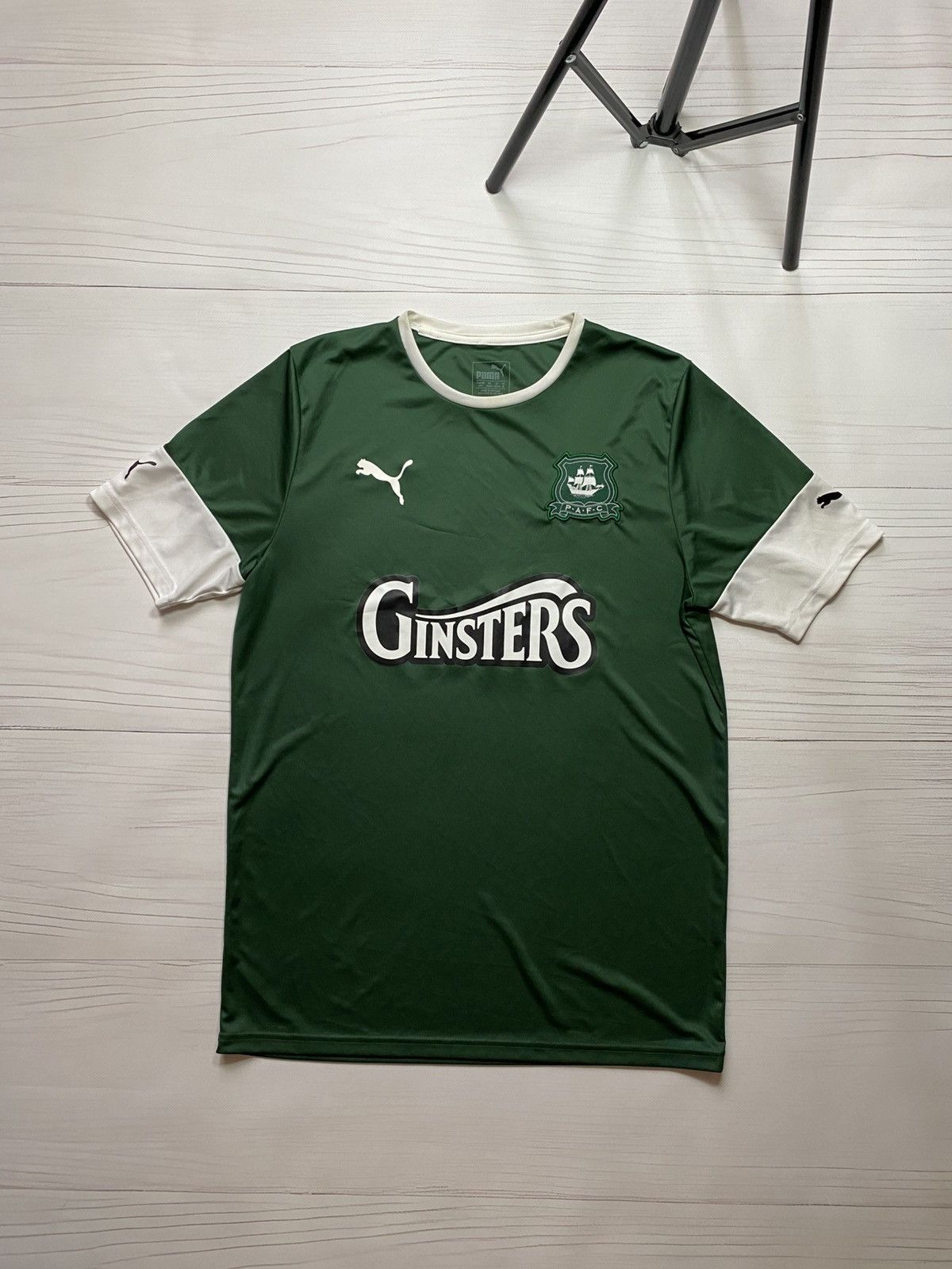Puma Puma Plymouth Argyle 2019/20 home soccer football jersey Size US M / EU 48-50 / 2 - 1 Thumbnail