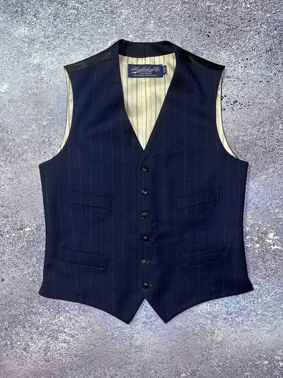 Neighborhood Tokyo Japanese Urban Neighborhood 100% Wool Vest Jacket Top Size US M / EU 48-50 / 2 - 1 Thumbnail