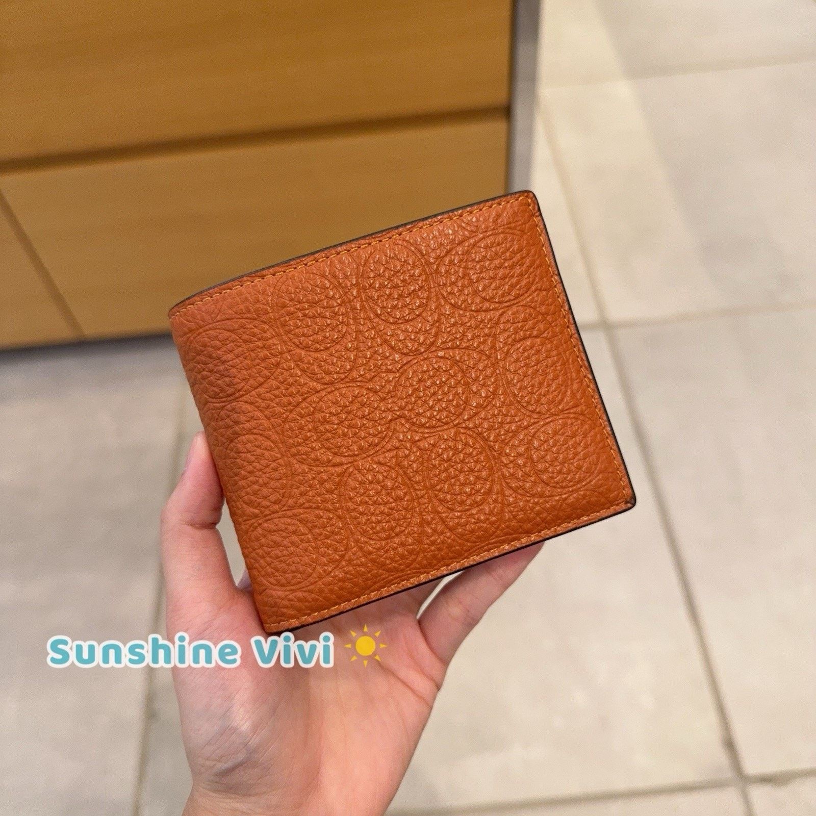 Coach NWT Coach 3 in 1 Wallet In Signature Leather Smooth Toffee Size ONE SIZE - 1 Thumbnail