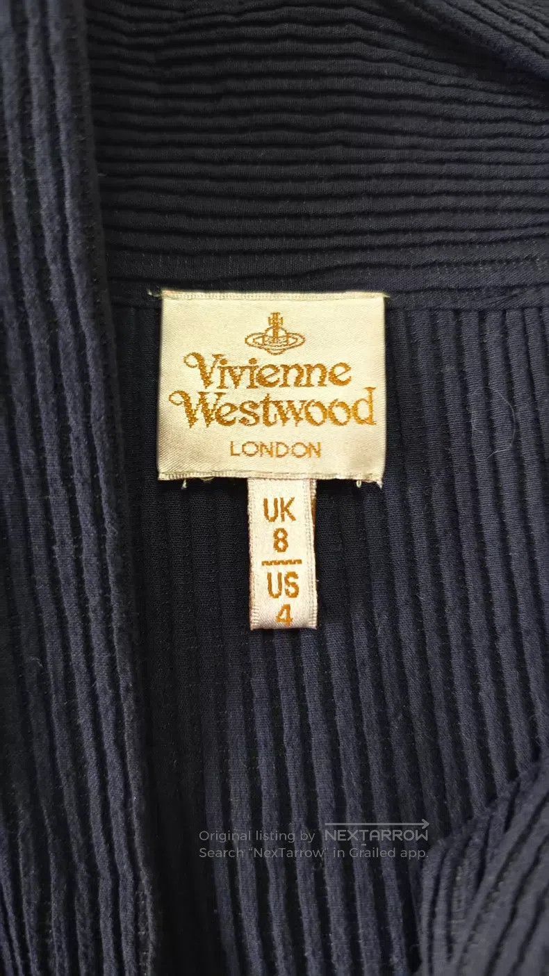 Vivienne Westwood Vivienne Westwood Blue Bud Deformation Shirt Size XS / US 0-2 / IT 36-38 - 8 Thumbnail