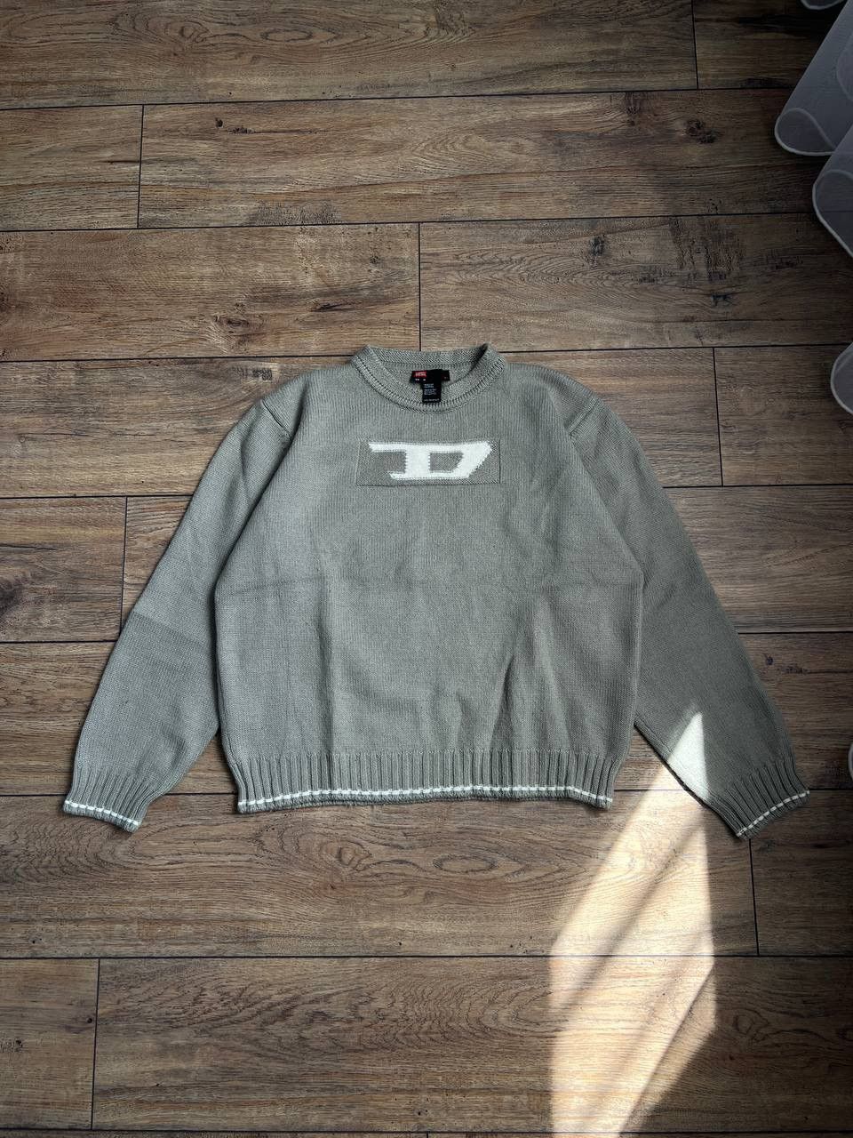 Diesel Diesel Big Logo Knitted Sweater Vintage Made in Italy Size US M / EU 48-50 / 2 - 1 Thumbnail