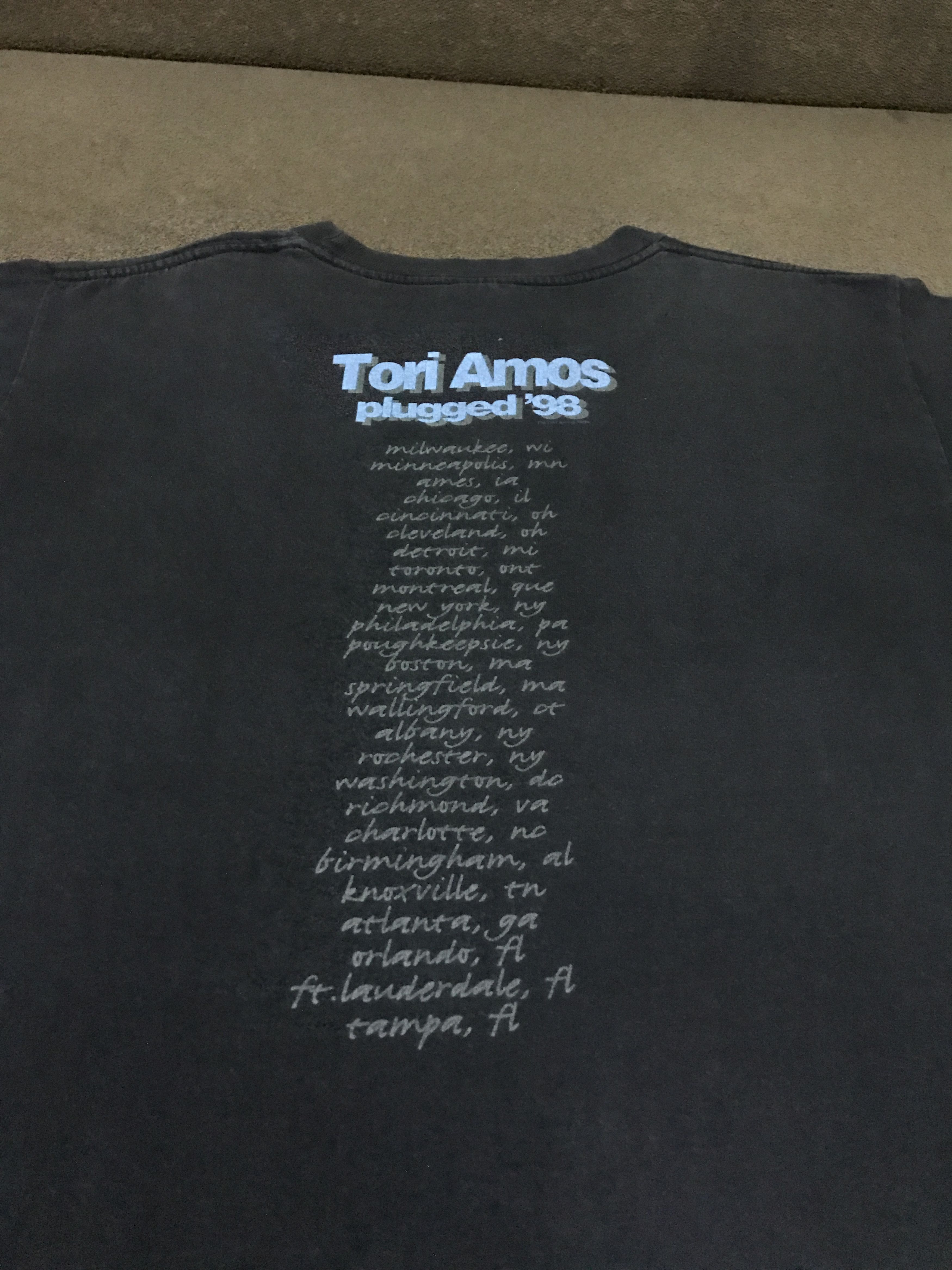 Band Tees Vintage 90s Tori Amos Tour Shirt Size US M / EU 48-50 / 2 - 6 Thumbnail