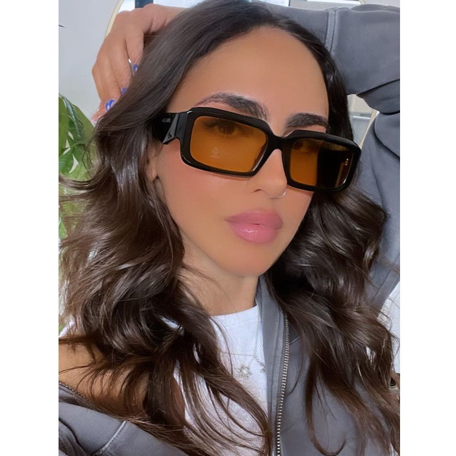 image of Burberry New Prada Pr27Zs Sunglasses In Black Yellow, Men's