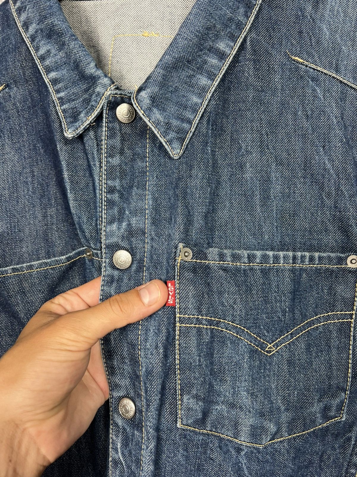 Levi's Vintage Levi’s Engineered Denim Jacket Size US L / EU 52-54 / 3 - 4 Thumbnail