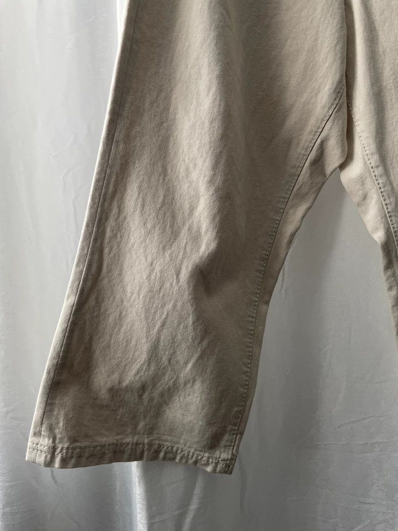 Comme des Garcons Comme des Garçons size m Beige wide-leg pants Size US 28 / EU 44 - 4 Thumbnail