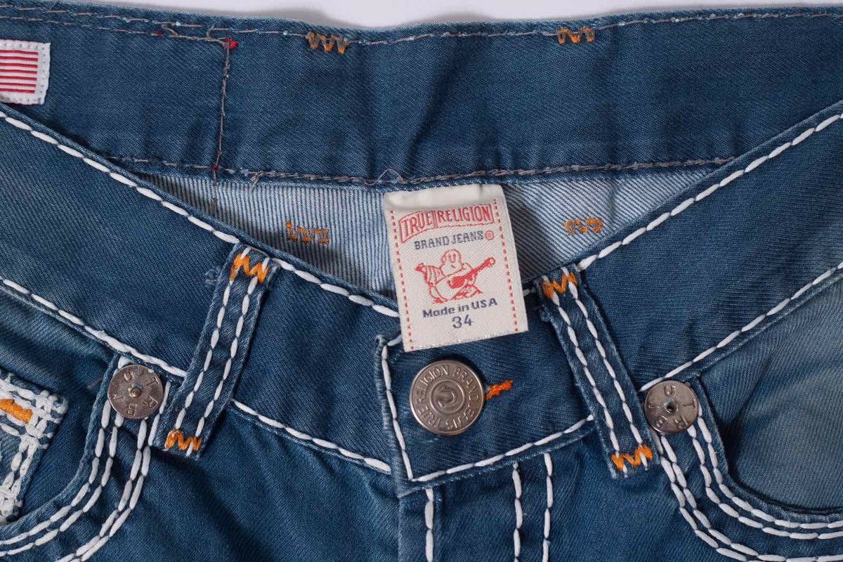 True Religion Vintage True Religion Jackson Denim Jeans Size US 34 / EU 50 - 3 Thumbnail