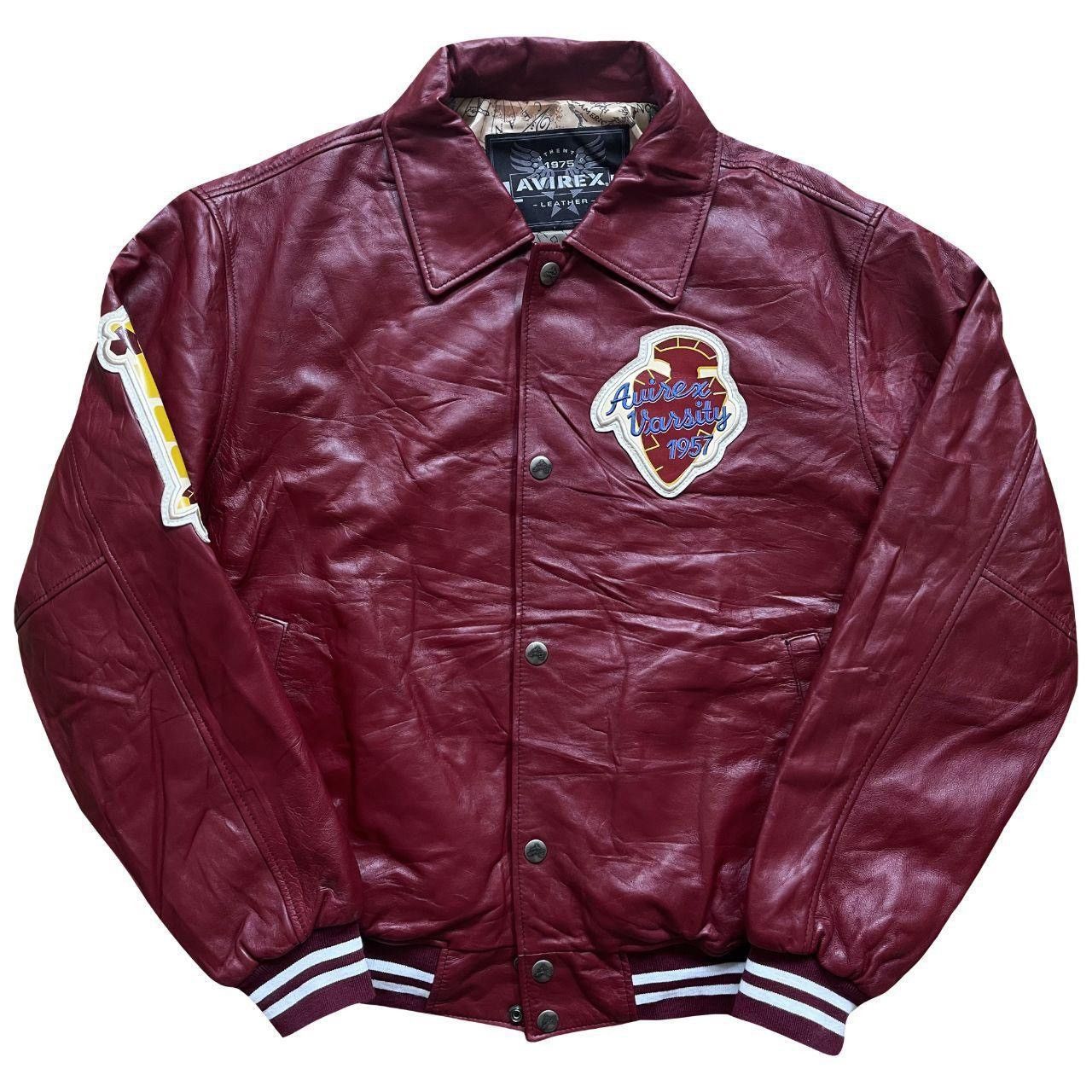 Avirex Avirex Leather Varsity Jacket Size US M / EU 48-50 / 2 - 2 Thumbnail