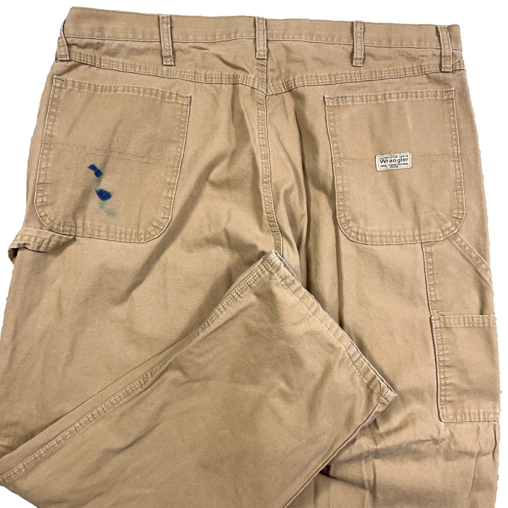 Wrangler VINTAGE Wrangler Jeans Men 40x30 Brown Canvas Baggy Grunge Wrangler Jeans Men 40x30 Brown Canvas Baggy Grunge Size US 40 / EU 56 - 2 Thumbnail