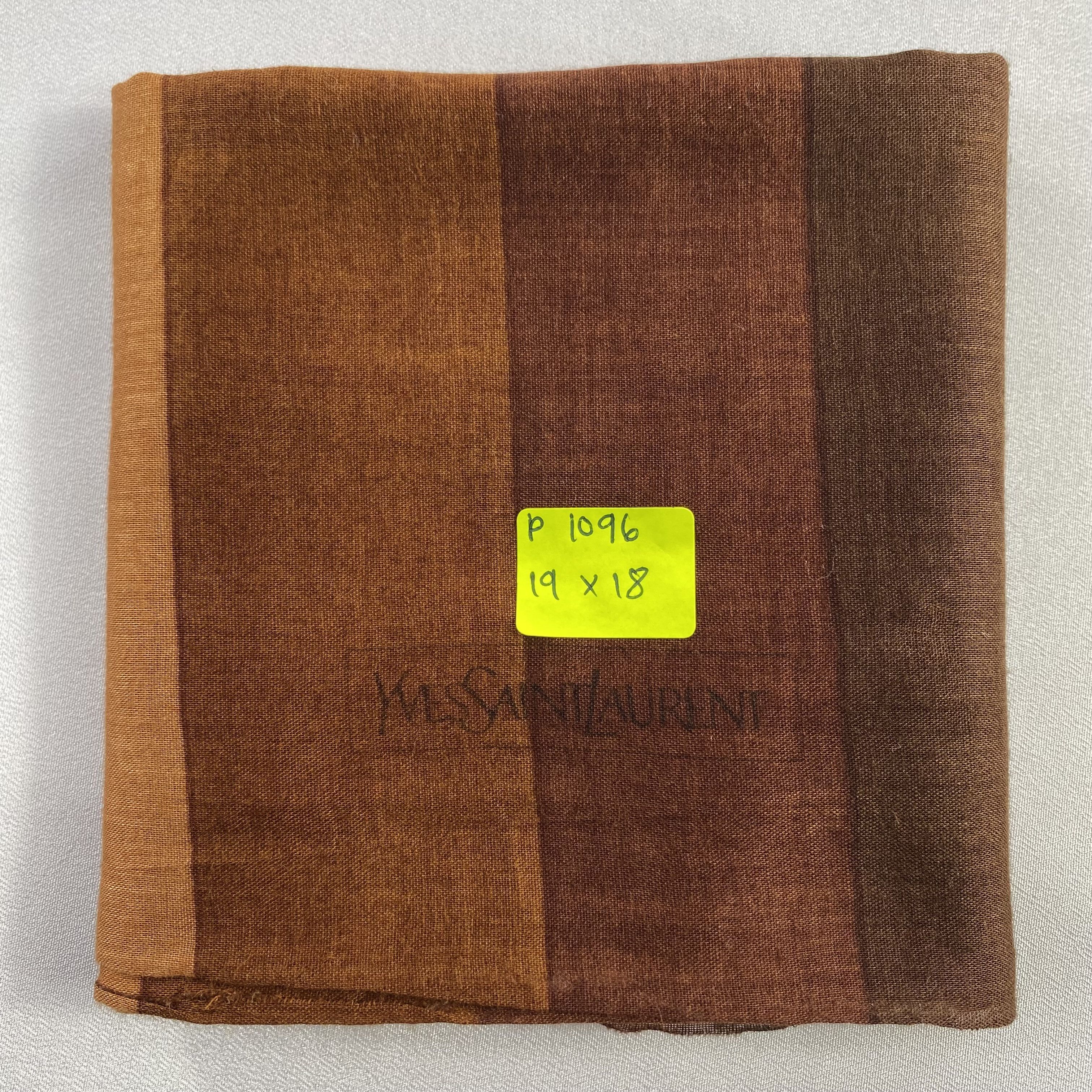 Vintage Yves Saint Laurent Handkerchief / Neckerchief-P1096 Size ONE SIZE - 6 Thumbnail