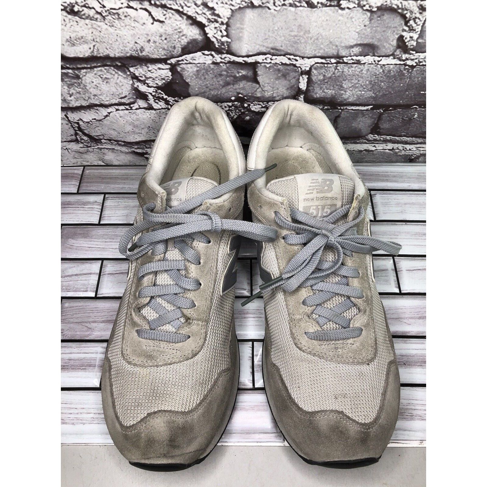 New Balance New Balance 515 Gray Synthetic Classic Lace Up Running Shoes Size US 14 / EU 47 - 11 Thumbnail