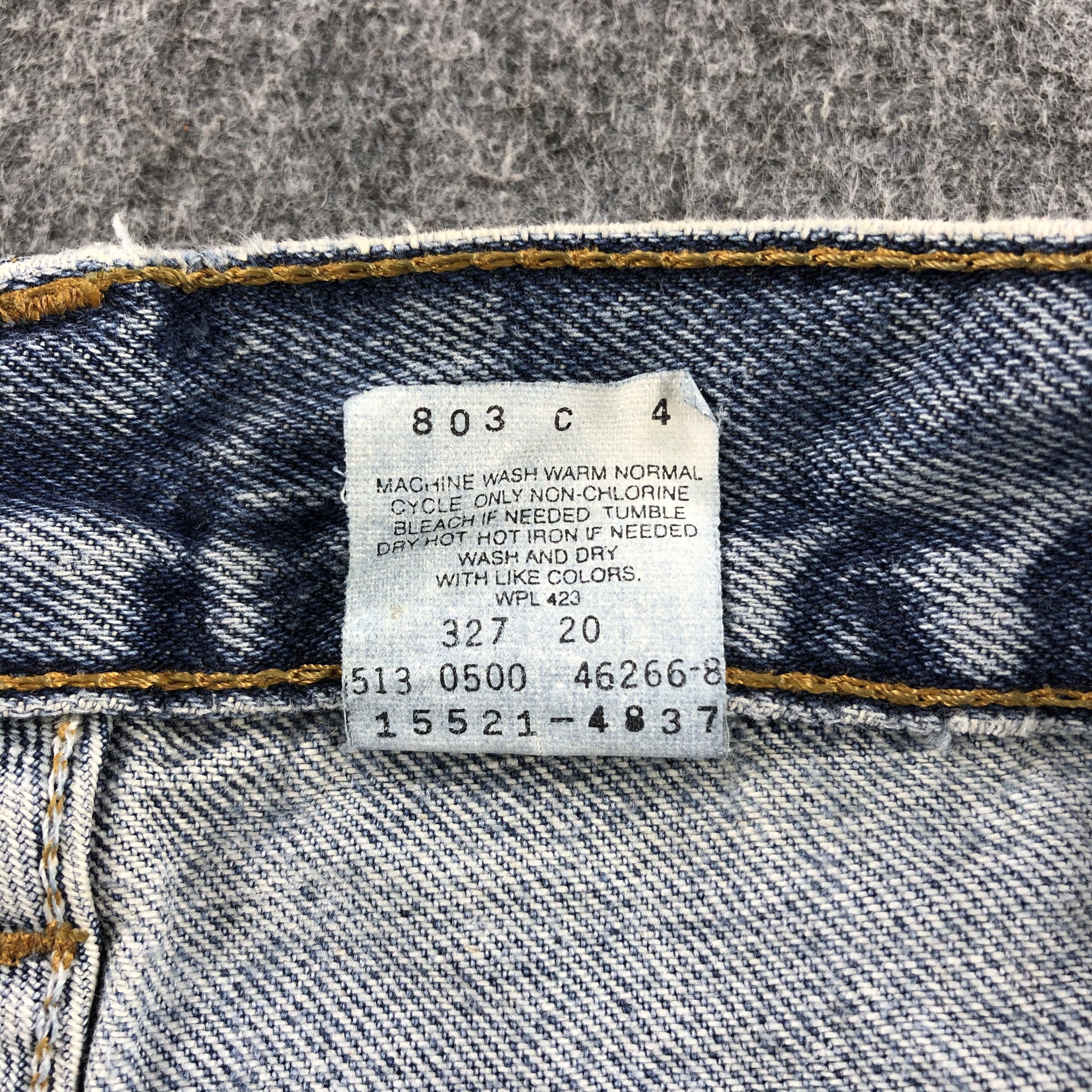 Levi's Vintage 90s Blue Wash Levis 512 Jeans-J2017 Size US 28 / EU 44 - 14 Thumbnail