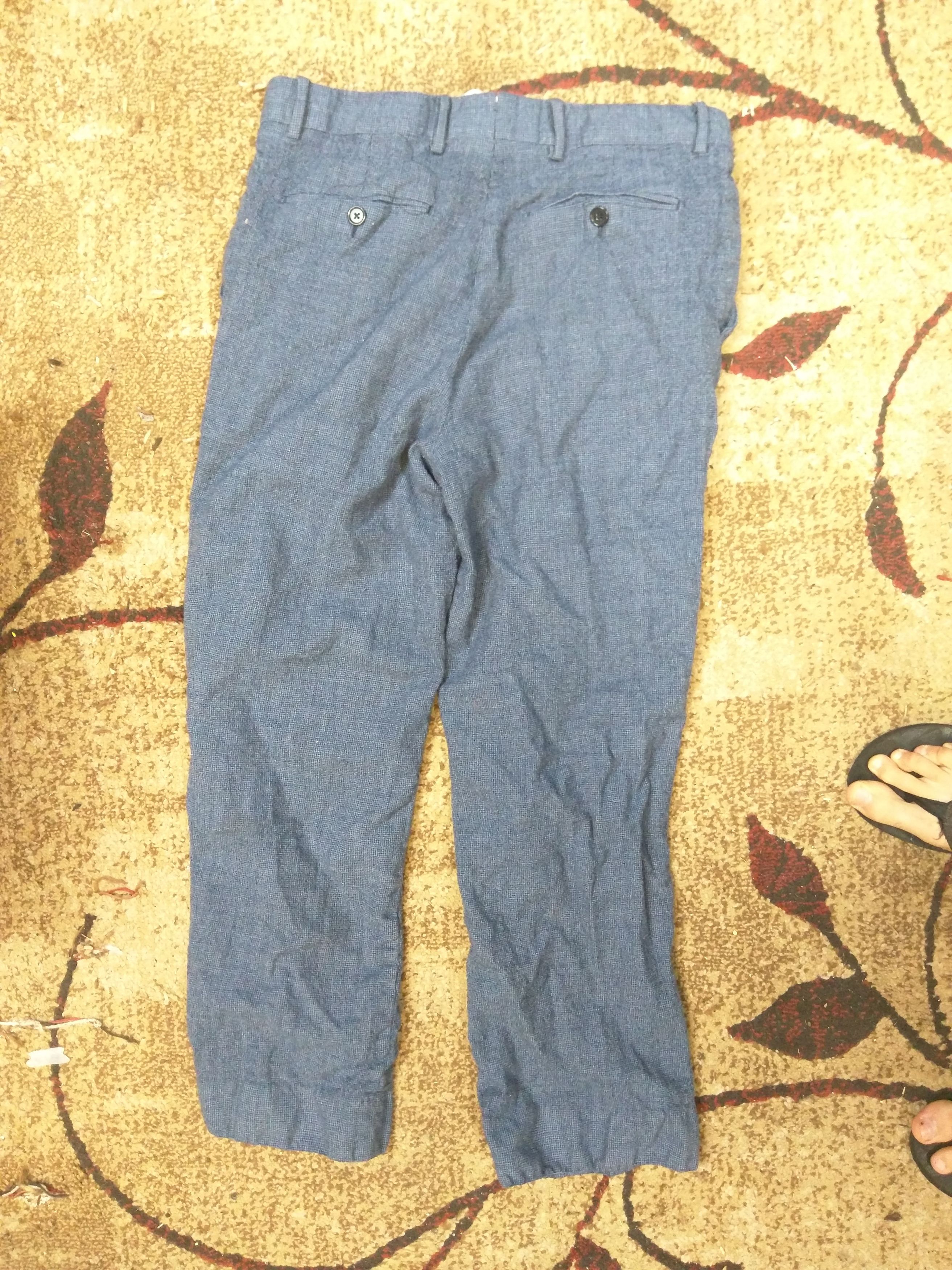 Paul Fredrick Paul Fredrick 30 short wool pants Size US 30 / EU 46 - 2 Thumbnail