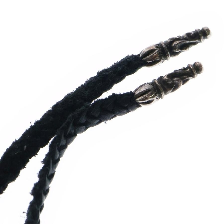 Chrome Hearts Chrome Hearts Scroll Leather Braid Size ONE SIZE - 3 Thumbnail