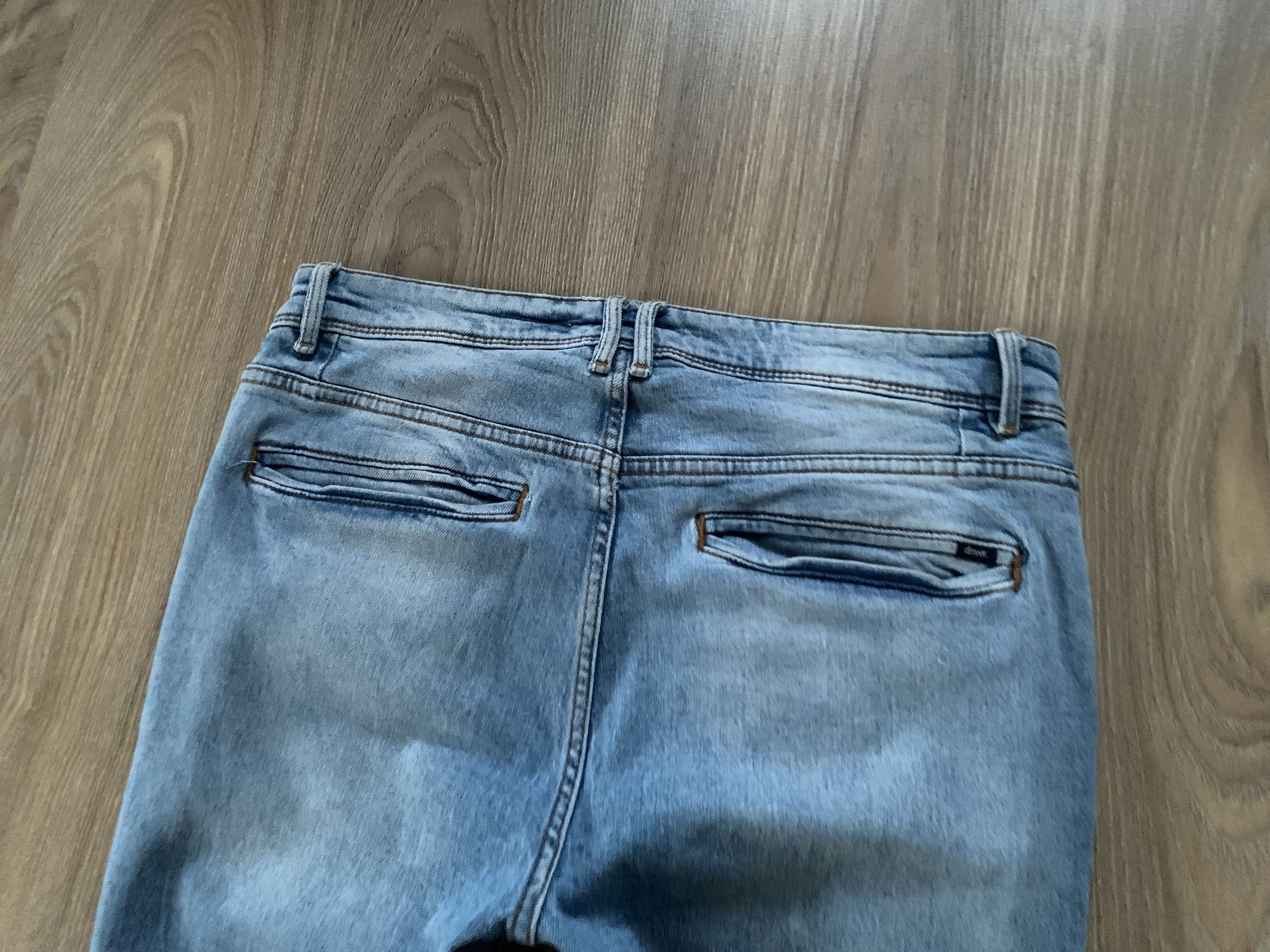 Zara Zara Man Light Blue Stretch Jeans Size US 32 / EU 48 - 6 Thumbnail
