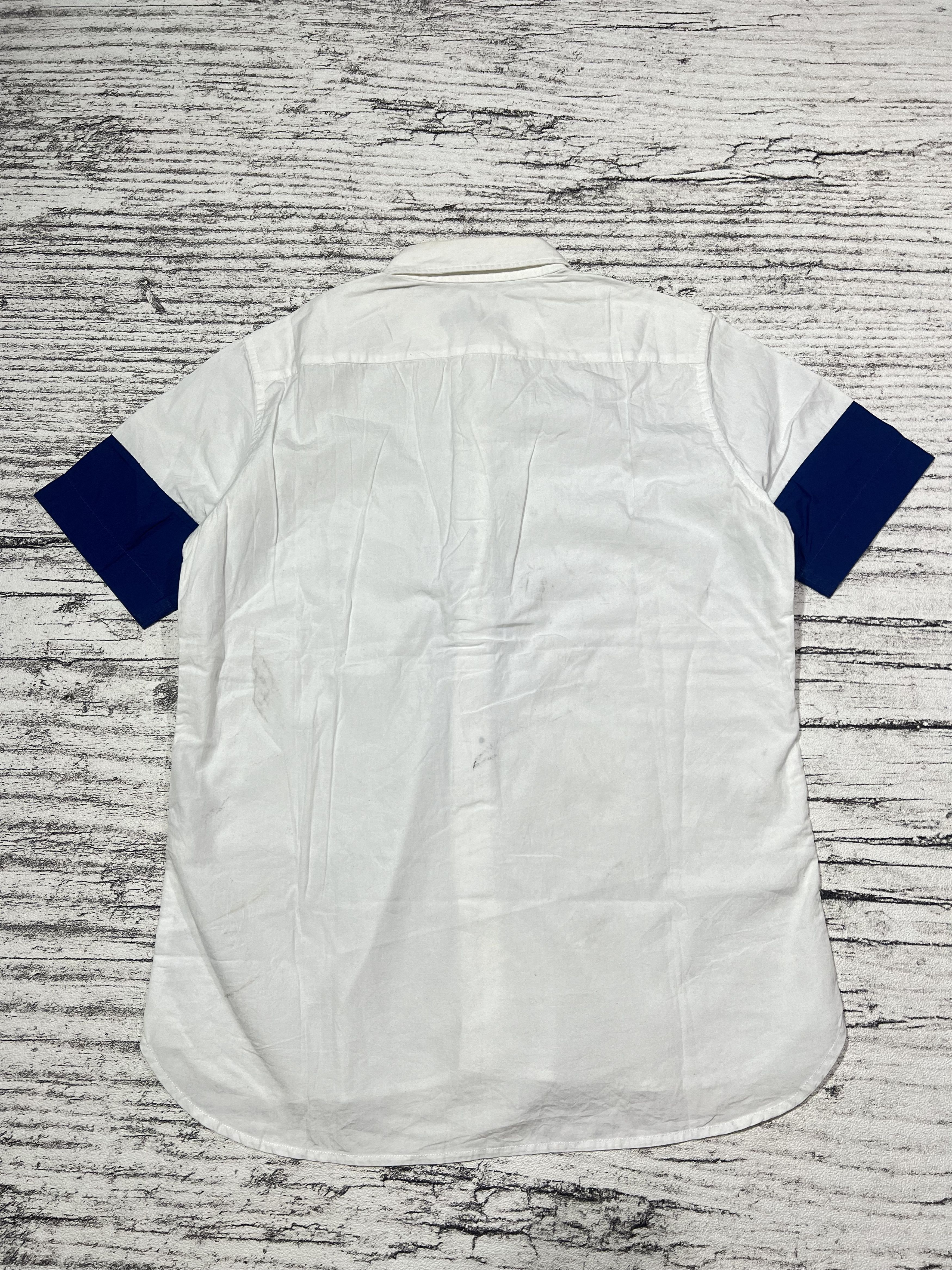 Issey Miyake 2000s Tsumori Chisato Japanese Hybrid Work Shirt Size US M / EU 48-50 / 2 - 5 Thumbnail