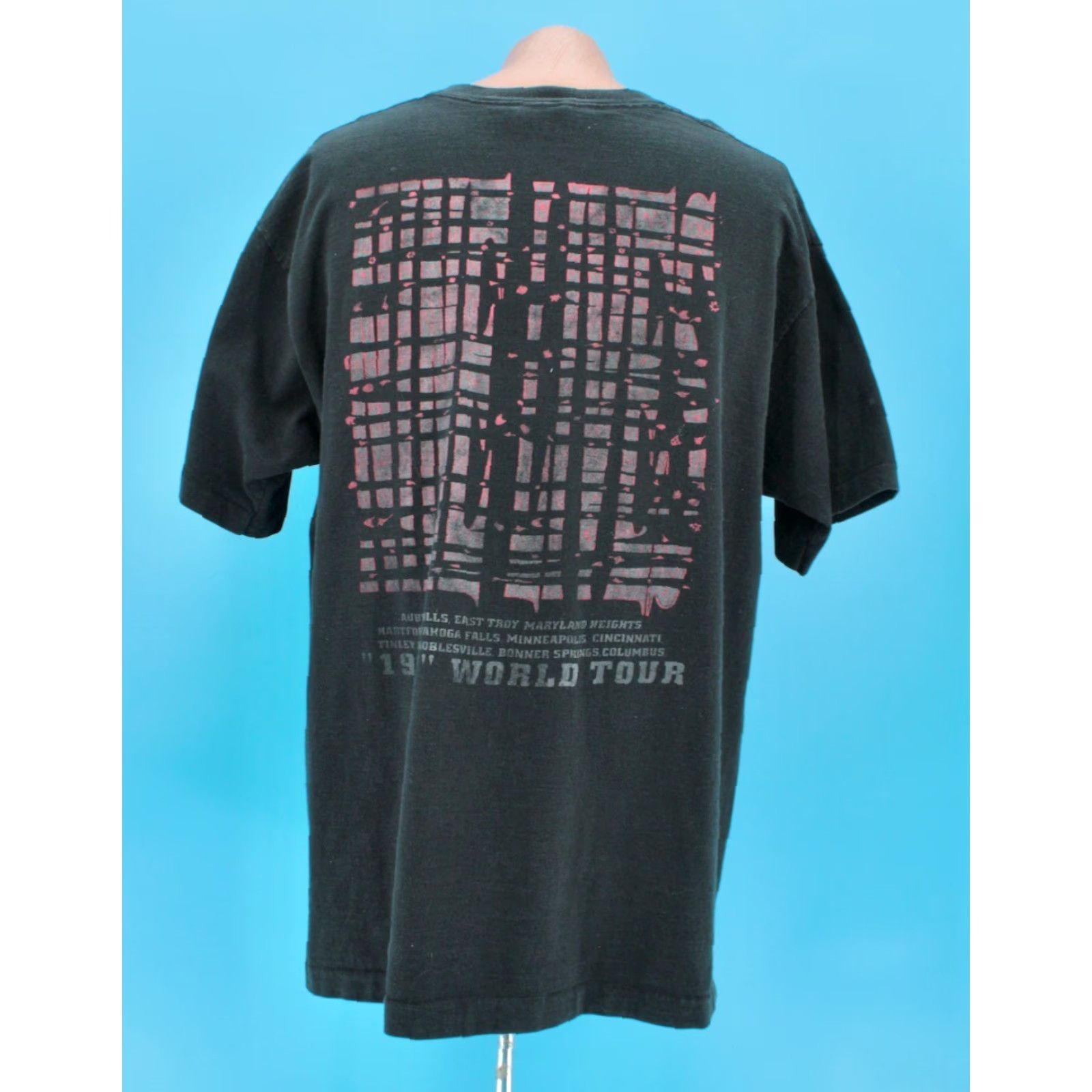 Layer 8 VTG Men’s Aerosmith 1990s Tour TShirt XL Black Nine Lives Band T-shirt 1997 Size US XL / EU 56 / 4 - 3 Thumbnail