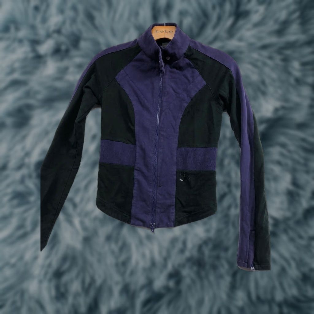 Armani Exchange Armani Exchange Jacket Women Athletic Purple Black Size Small Made In Vietnam Size S / US 4 / IT 40 - 1 Thumbnail