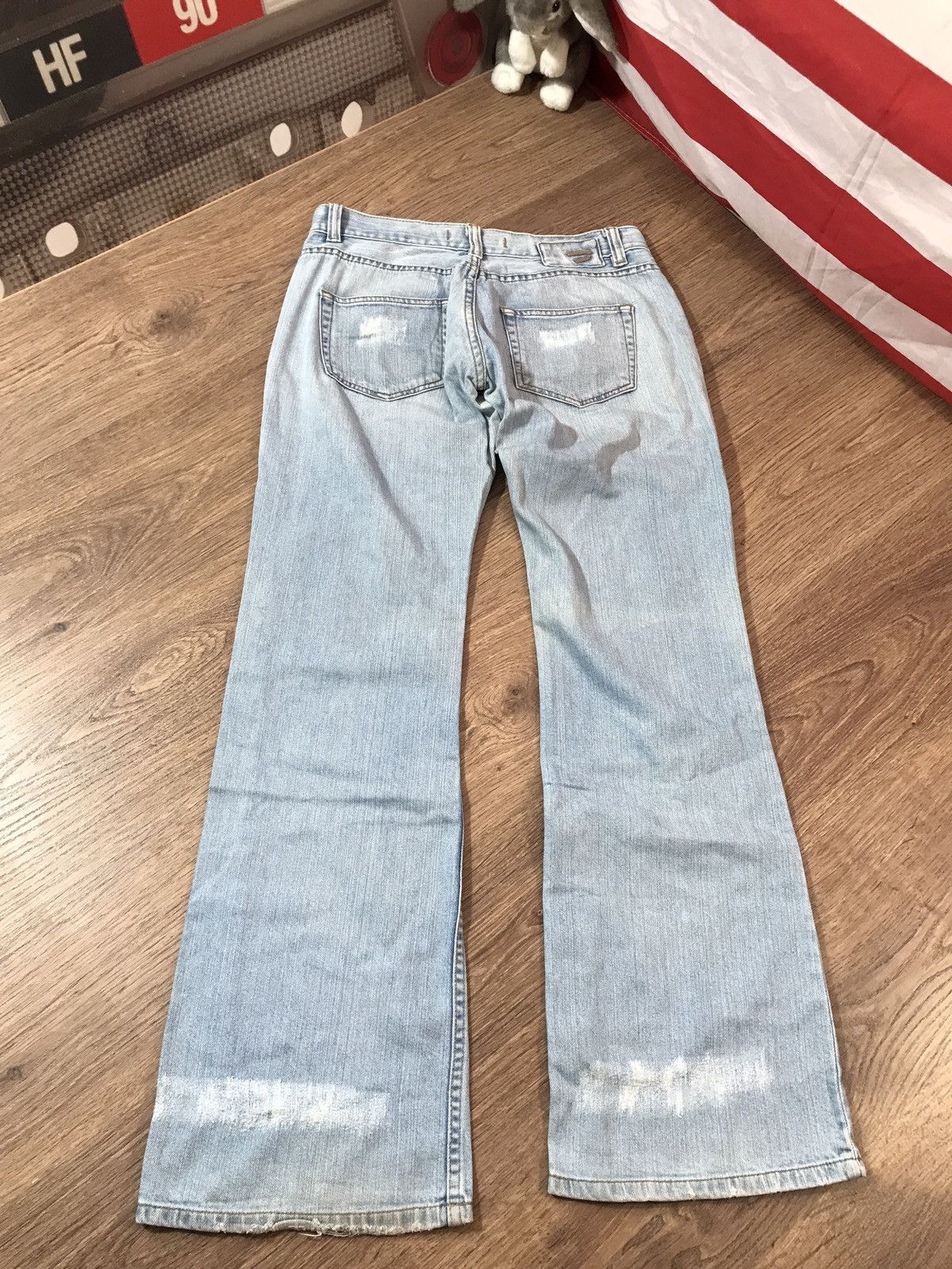 Diesel Vintage Diesel Distressed Flared Denim Pants Jeans Size 32 Size 32" / US 10 / IT 46 - 7 Thumbnail