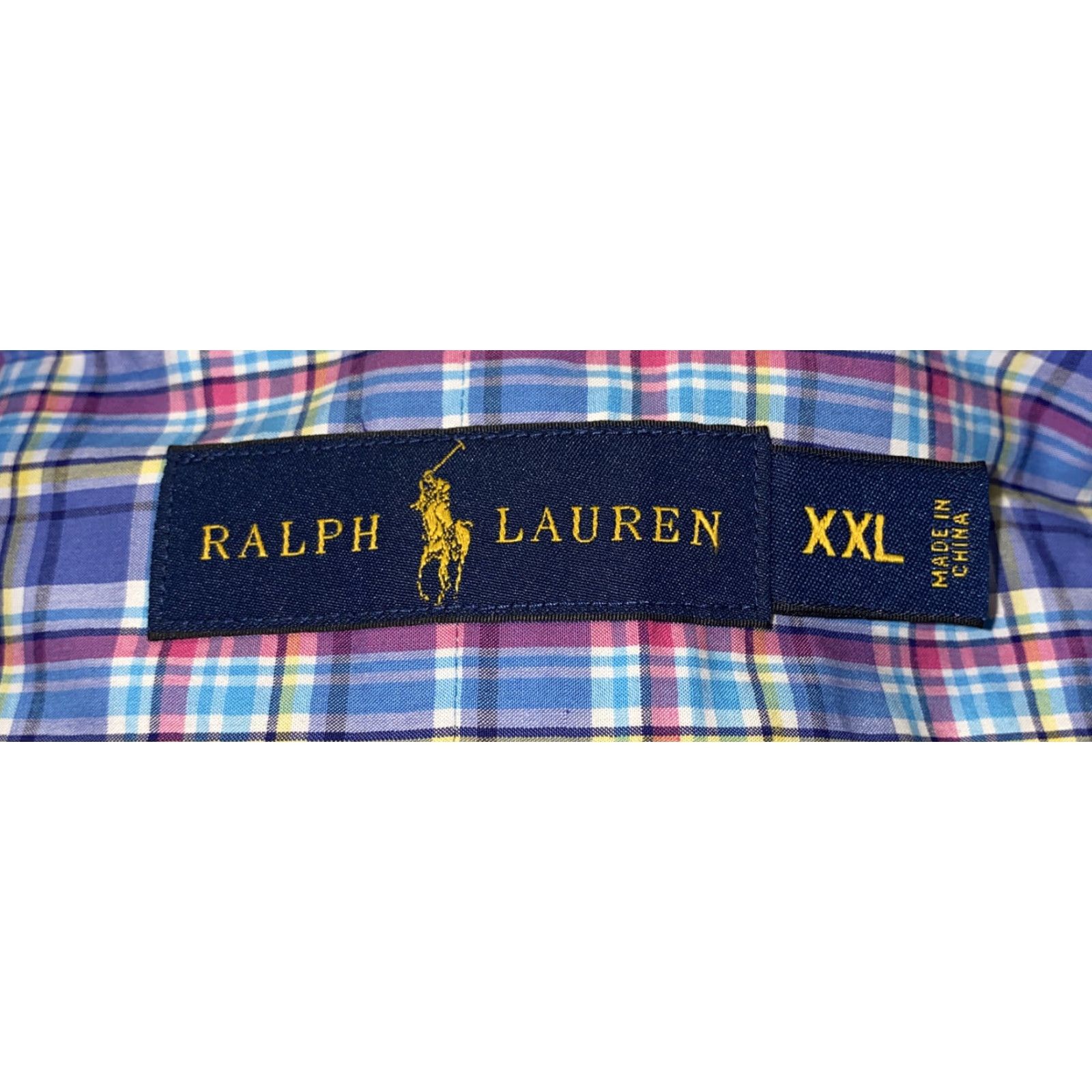 Ralph Lauren Ralph Lauren Mens Shirt Plaid Long Sleeve Button Front 2XL Multicolor Size US XXL / EU 58 / 5 - 6 Thumbnail