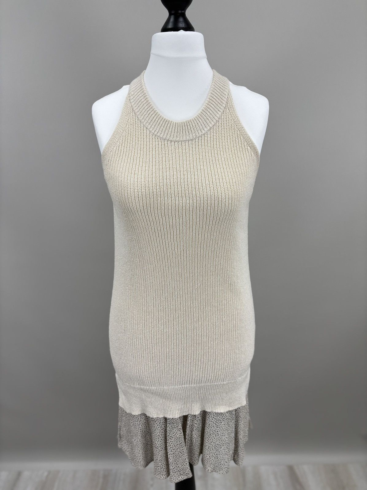 Allsaints × Designer Womens dress AllSaints Size XS/S Color Beige Size S / US 4 / IT 40 - 2 Thumbnail
