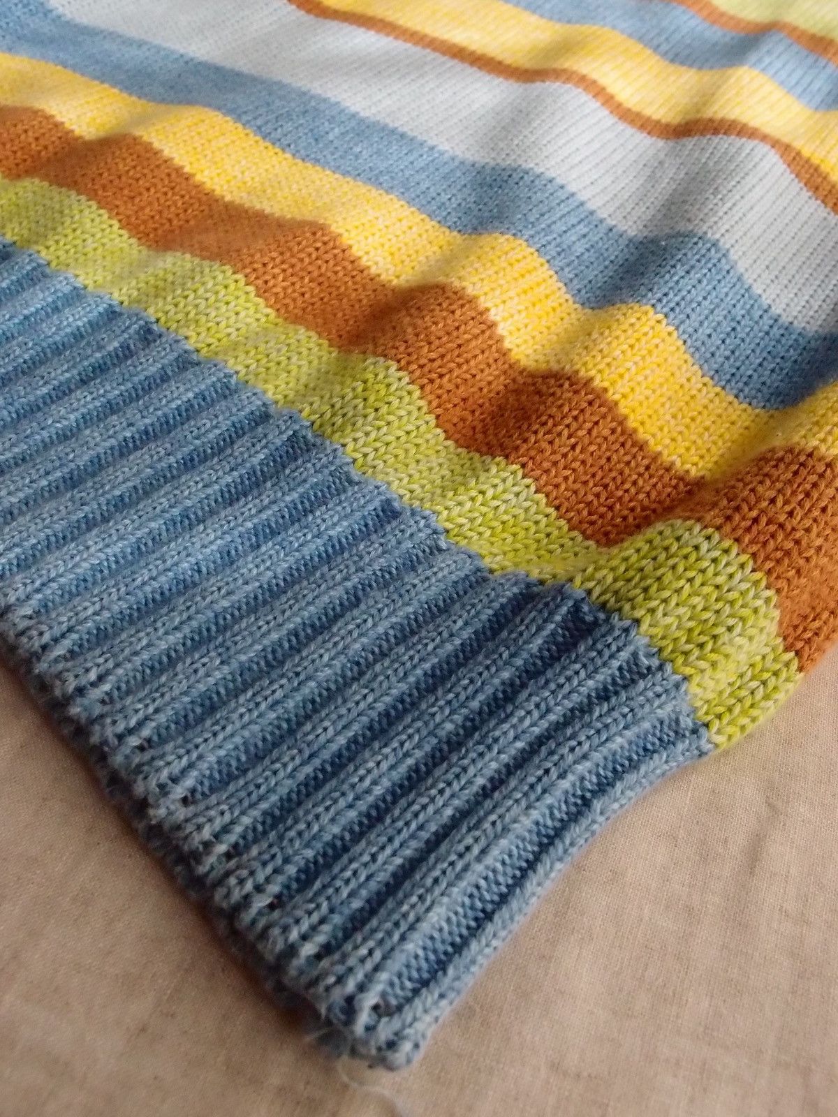 Etro ETRO Multicolor Striped V-Neck Knit 100% Cotton Size US S / EU 44-46 / 1 - 6 Thumbnail