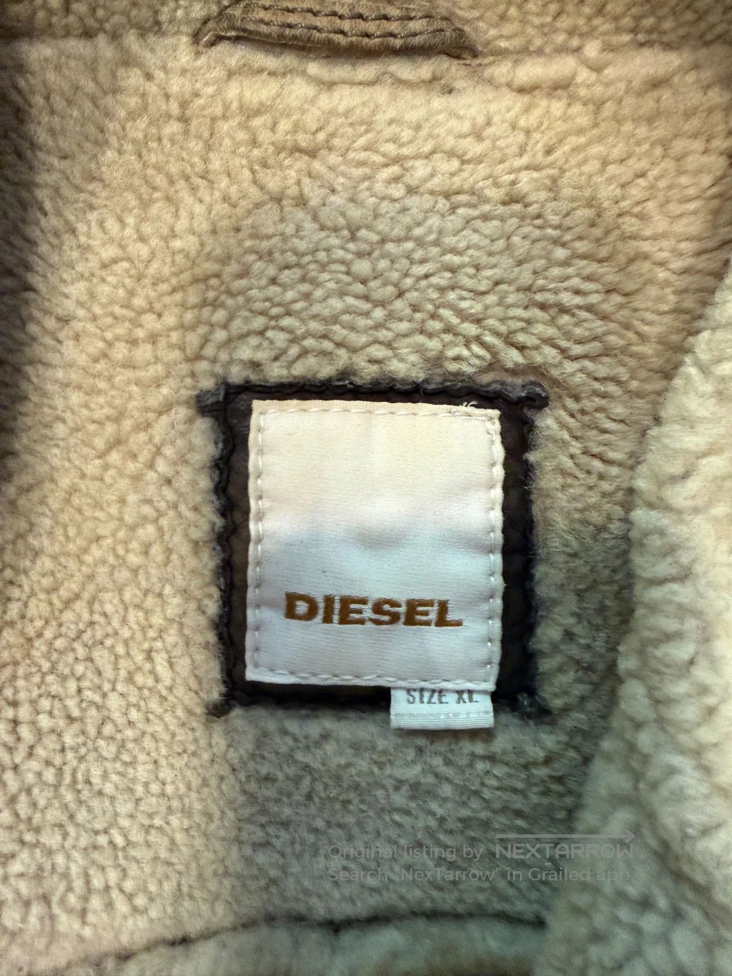 Diesel Diesel 740 Shearling Jacket. Size US XL / EU 56 / 4 - 5 Thumbnail