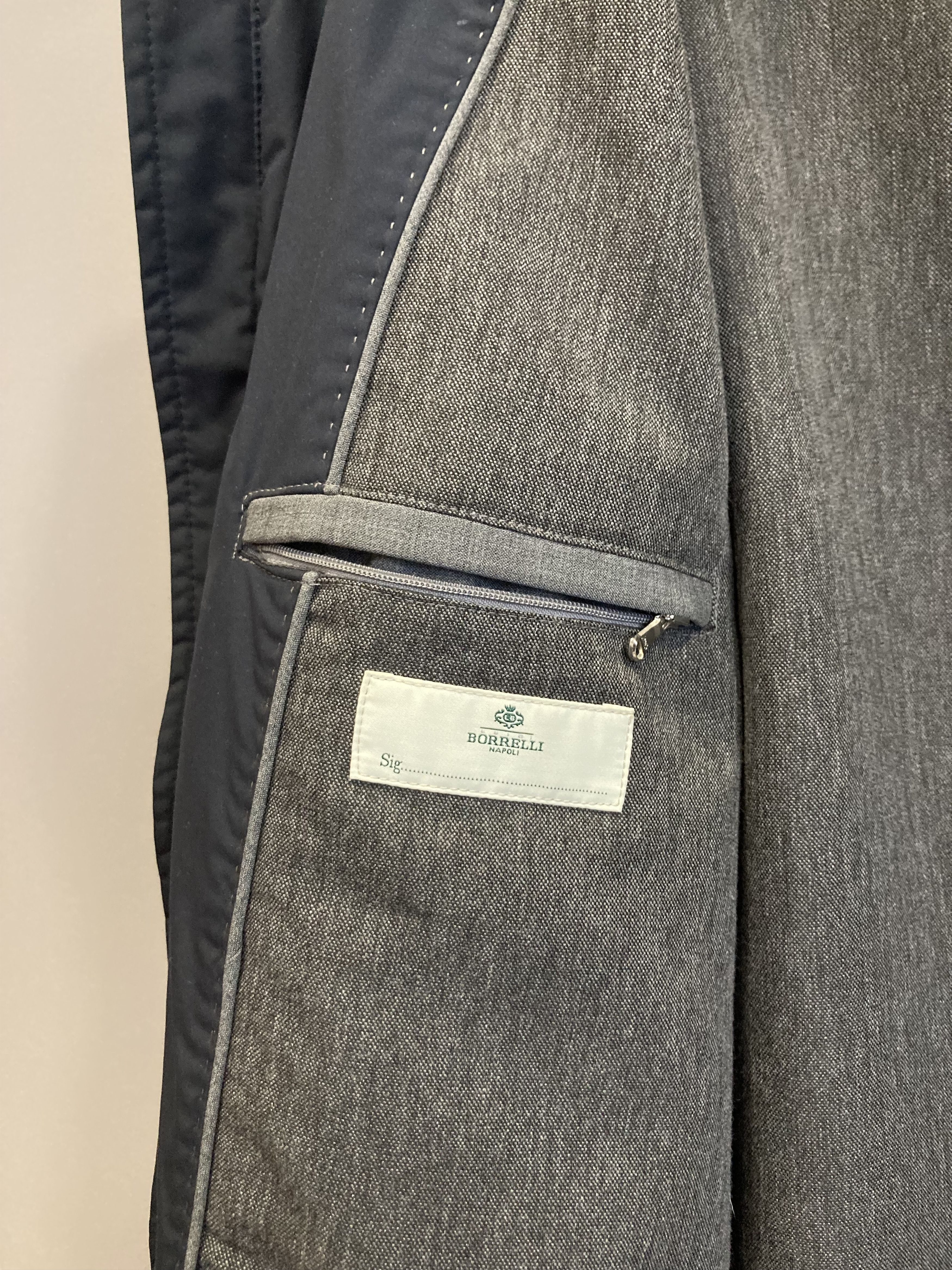 Luigi Borrelli Borrelli jacket Napoli rrp 900$ Size US XXL / EU 58 / 5 - 12 Thumbnail