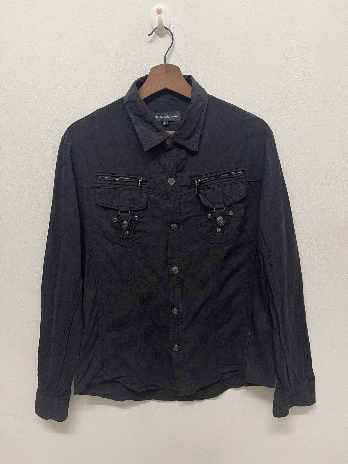 In The Attic × Japanese Brand SUMMER Avant Garde Line In the Attic Bondage Punk SHIRT Size US M / EU 48-50 / 2 - 4 Thumbnail